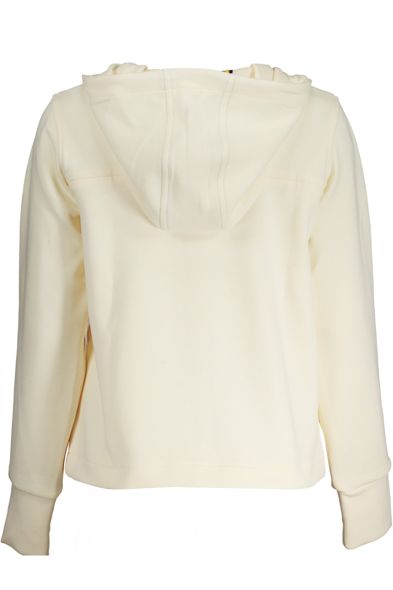 K-WAY BEIGE WOMEN'S ZIP SWEATSHIRT