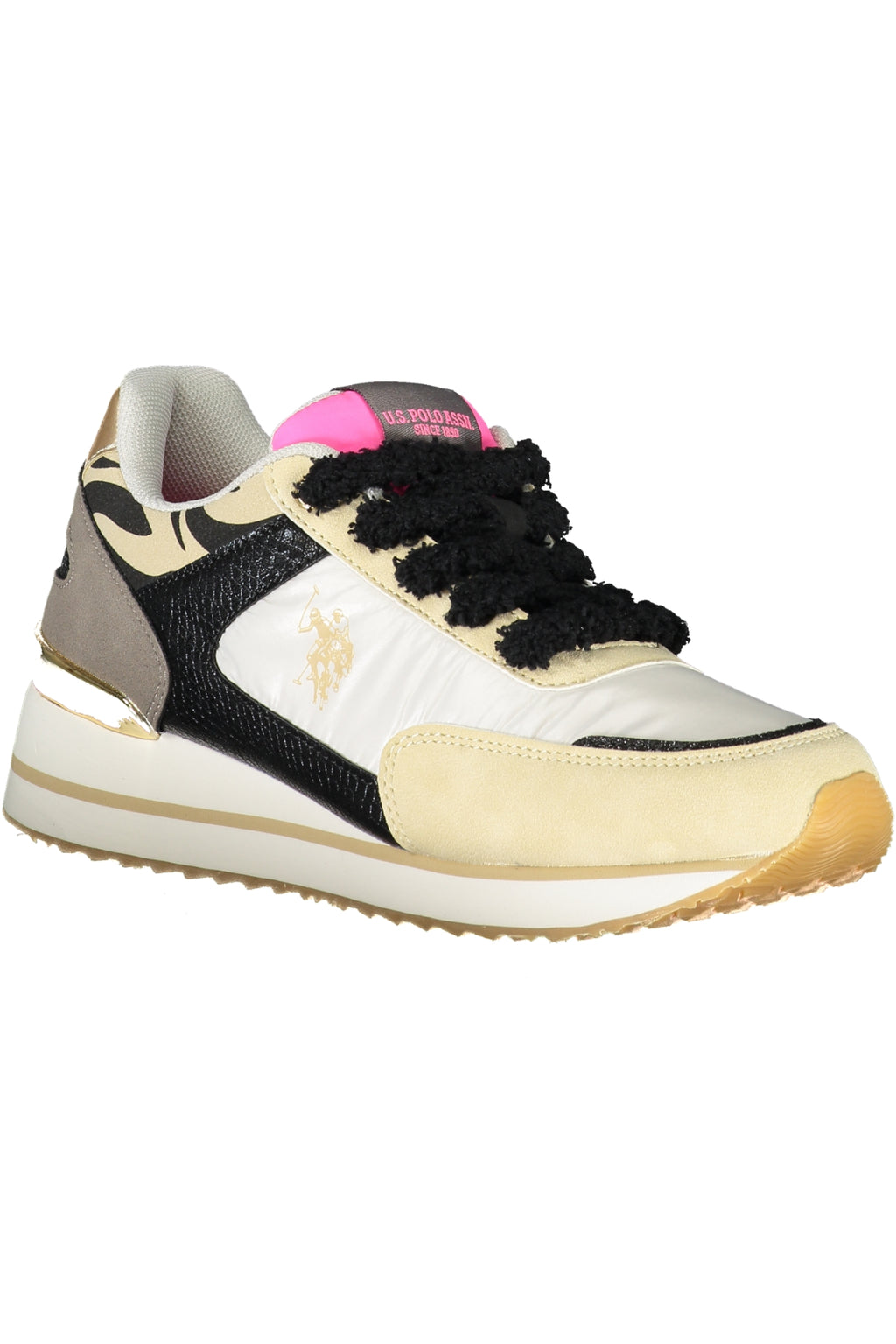 US POLO BEST PRICE BEIGE WOMEN'S SPORTS SHOES