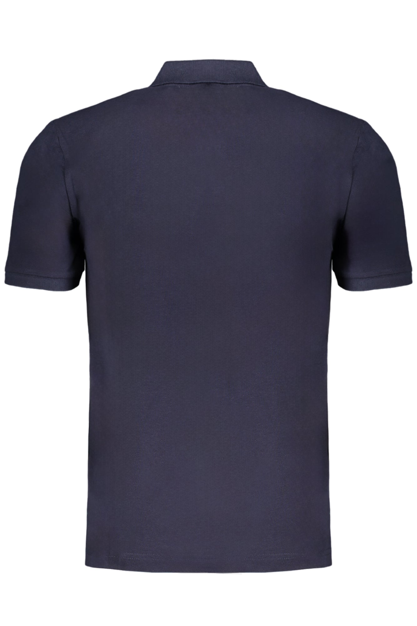 GIAN MARCO VENTURI MEN'S SHORT SLEEVED POLO SHIRT BLUE