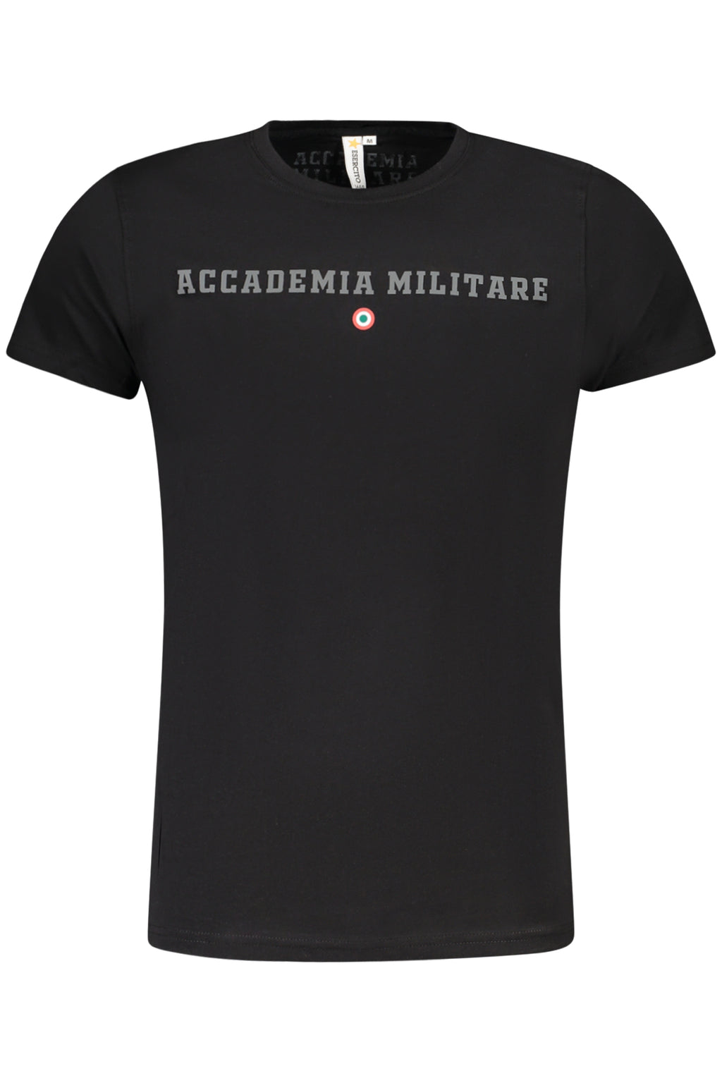 MILITARY ACADEMY BLACK MEN'S SHORT SLEEVE T-SHIRT
