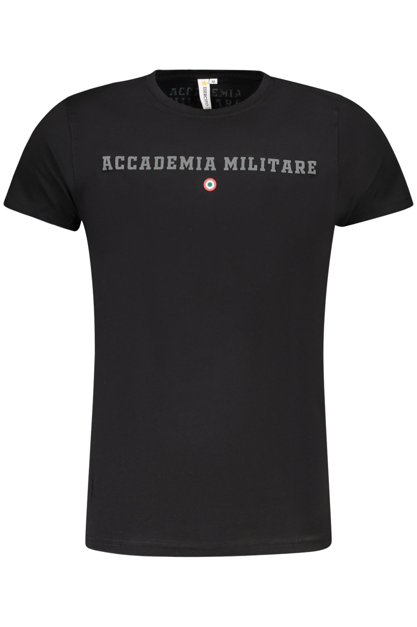 MILITARY ACADEMY BLACK MEN'S SHORT SLEEVE T-SHIRT