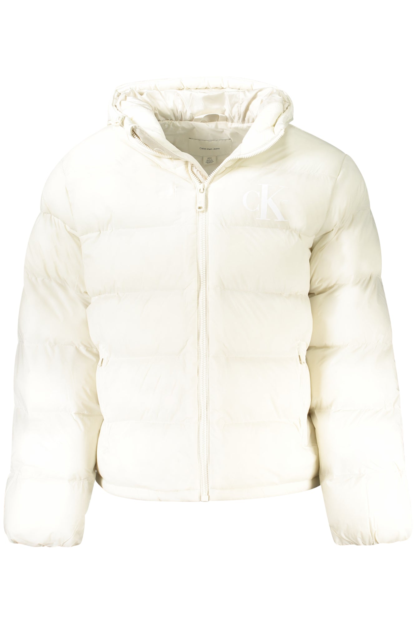 CALVIN KLEIN MEN'S WHITE JACKET