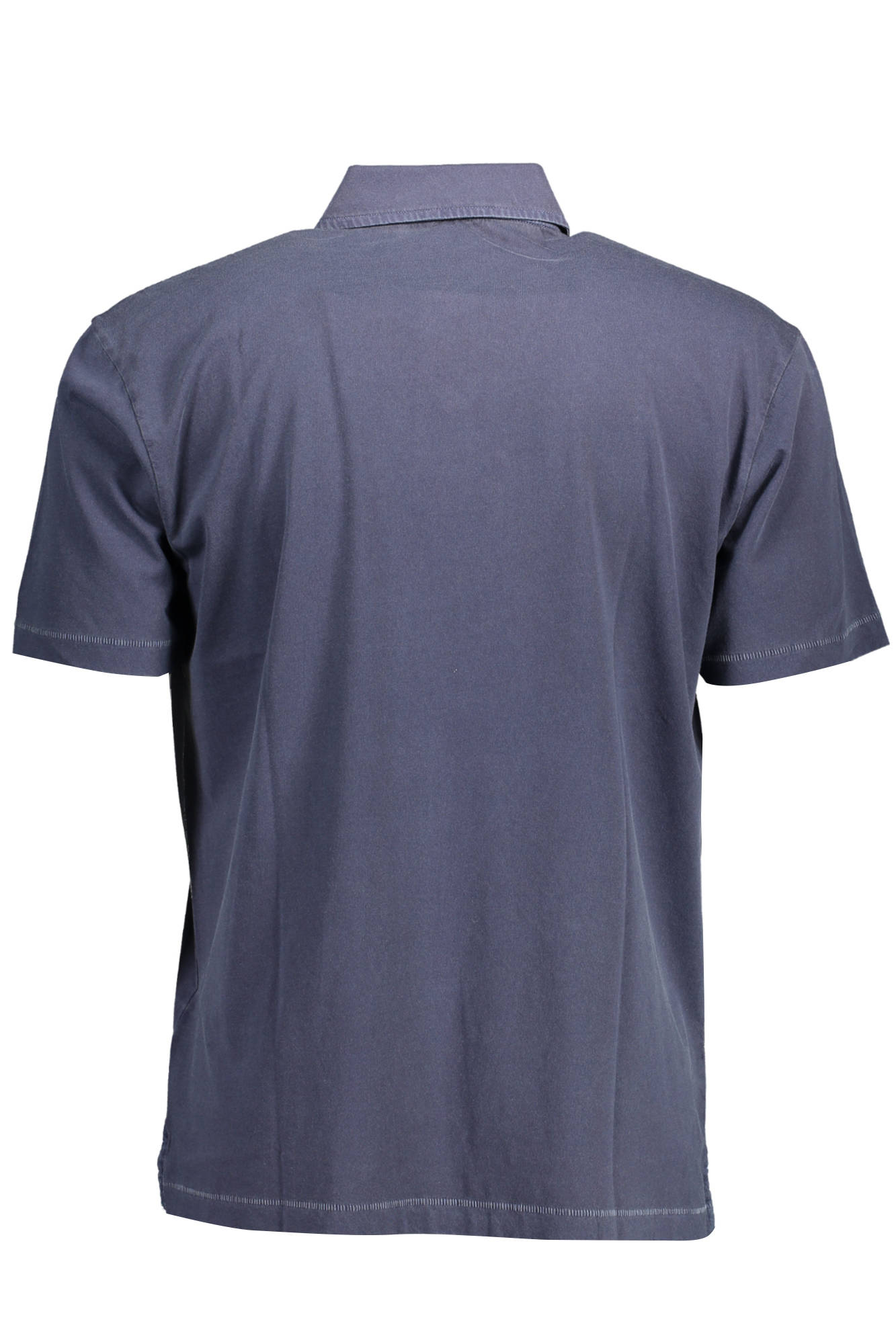 GANT SHORT SLEEVE POLO SHIRT MAN BLUE