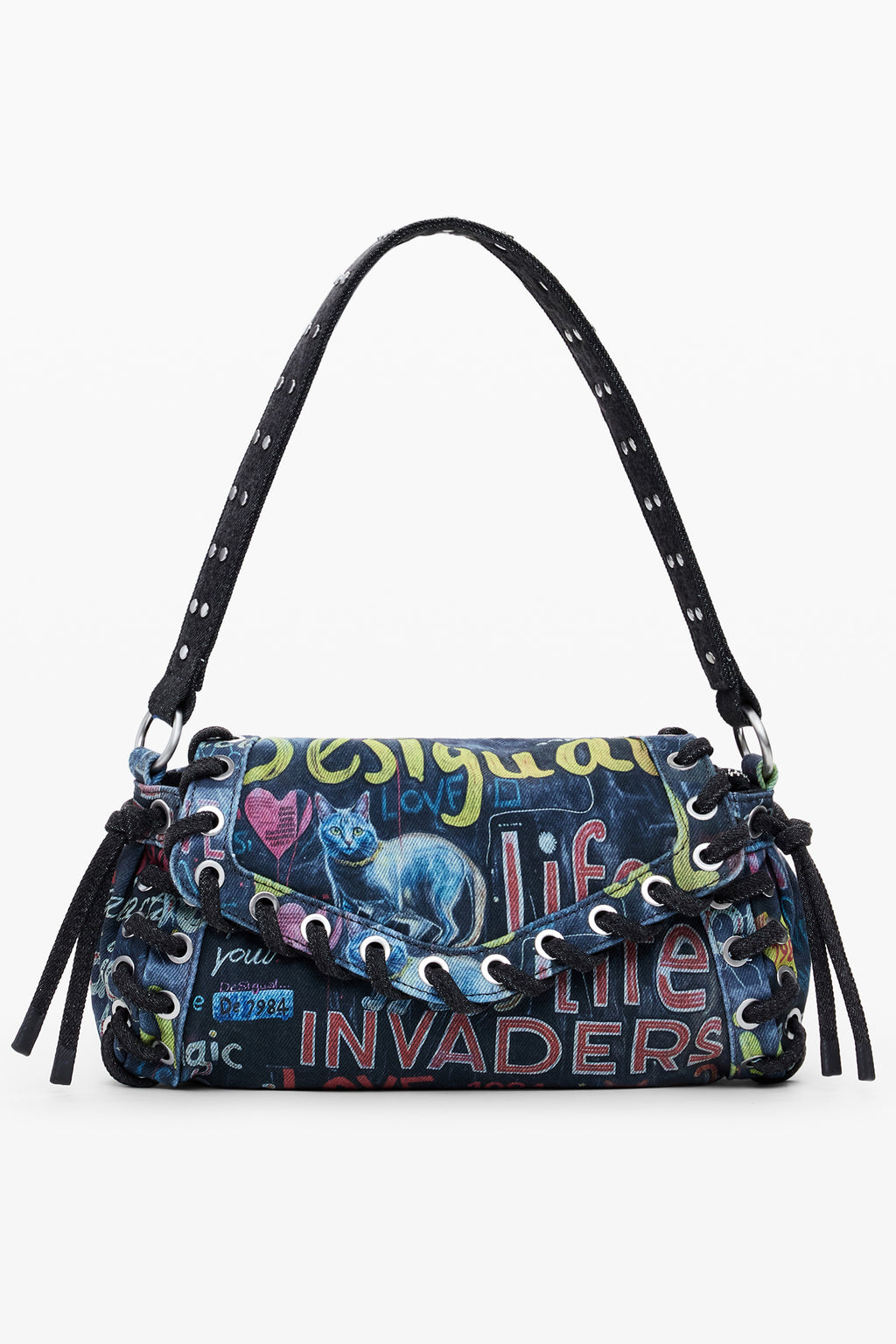 DESIGUAL WOMEN'S BLUE BAG