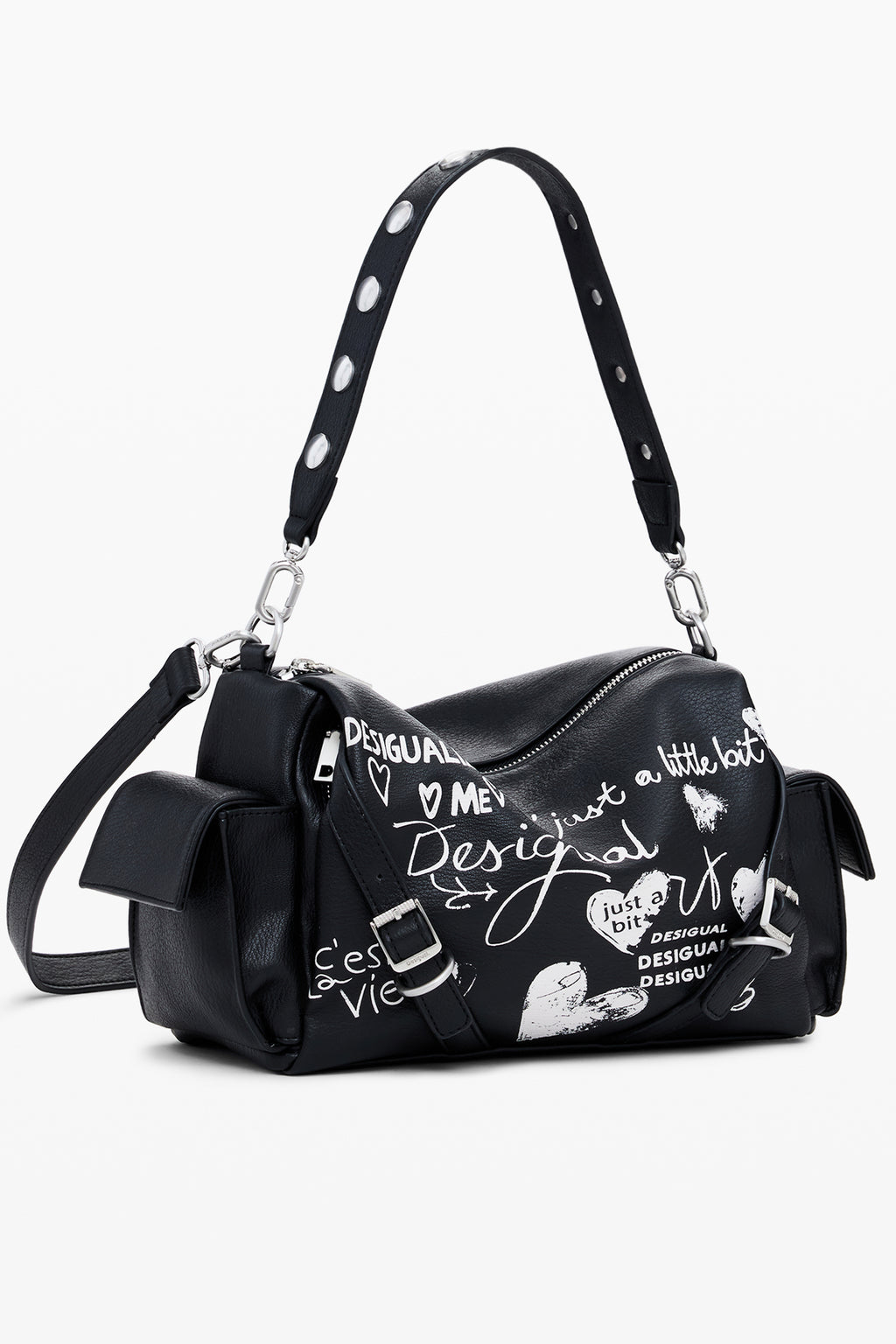 DESIGUAL WOMEN'S BLACK BAG