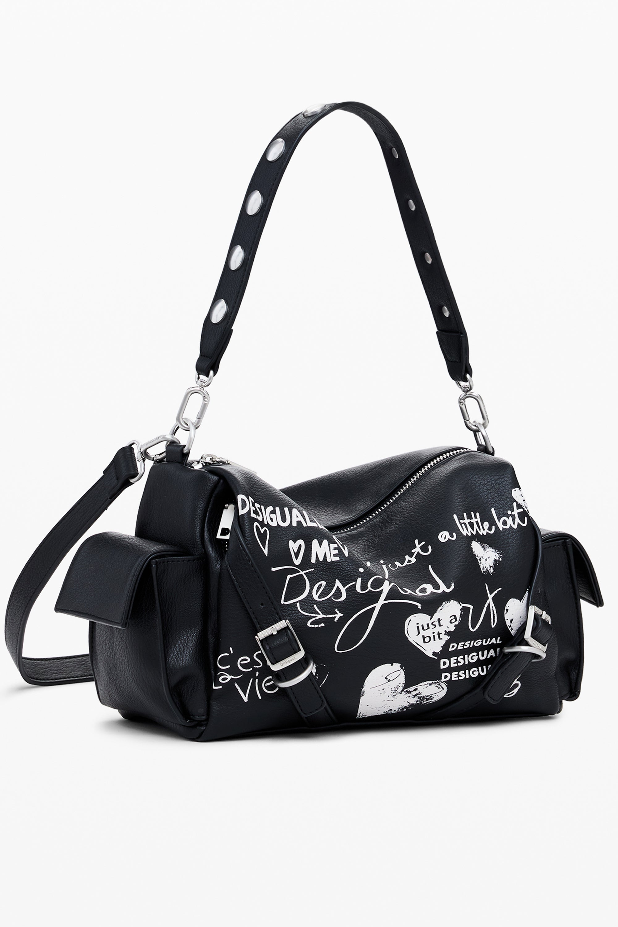 DESIGUAL WOMEN'S BLACK BAG