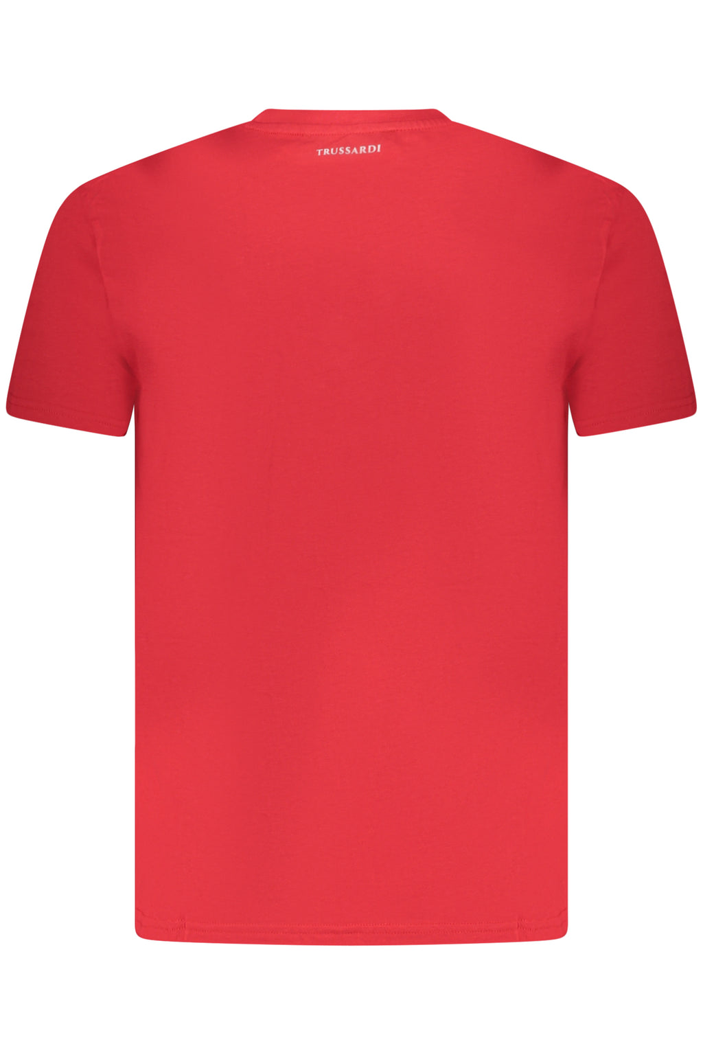 TRUSSARDI MEN'S SHORT SLEEVE T-SHIRT RED