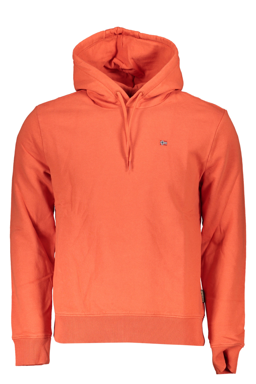 NAPAPIJRI MEN'S RED ZIP-OUT SWEATSHIRT