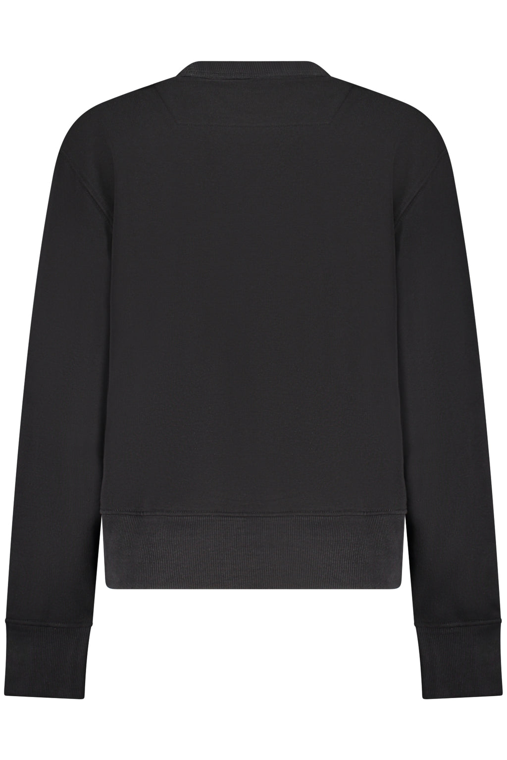 GUESS JEANS WOMEN'S BLACK ZIP-UP SWEATSHIRT