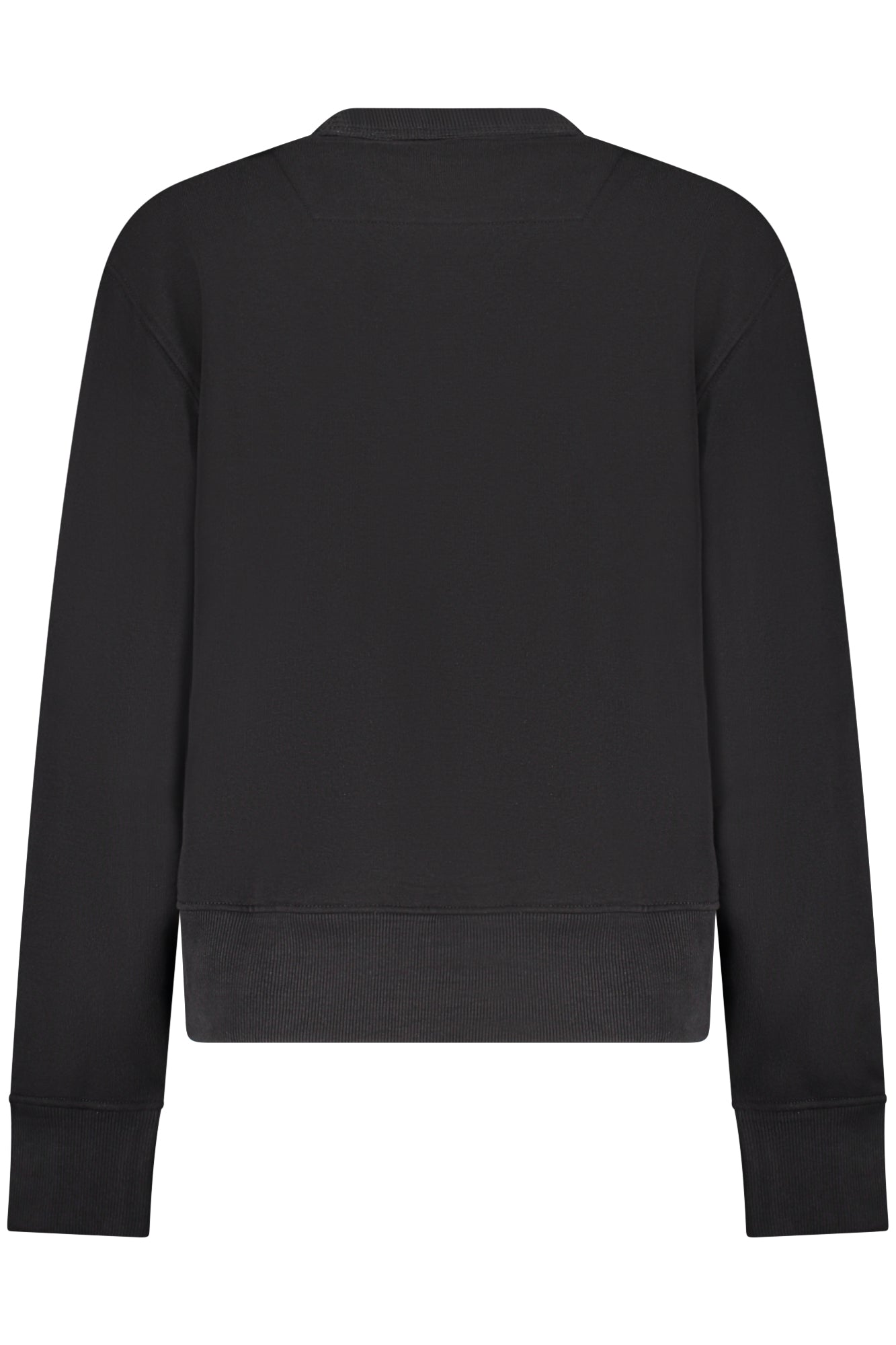 GUESS JEANS WOMEN'S BLACK ZIP-UP SWEATSHIRT