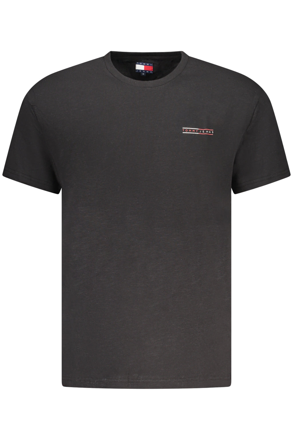 TOMMY HILFIGER SHORT SLEEVE T-SHIRT MEN BLACK
