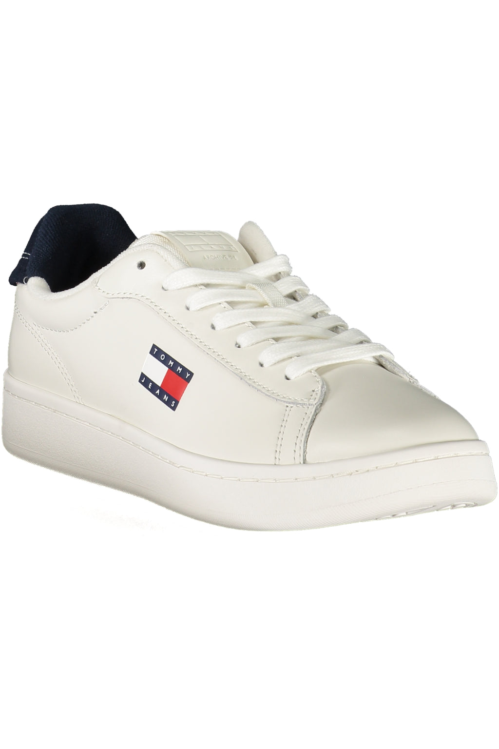 TOMMY HILFIGER WHITE WOMEN'S SPORTS SHOES