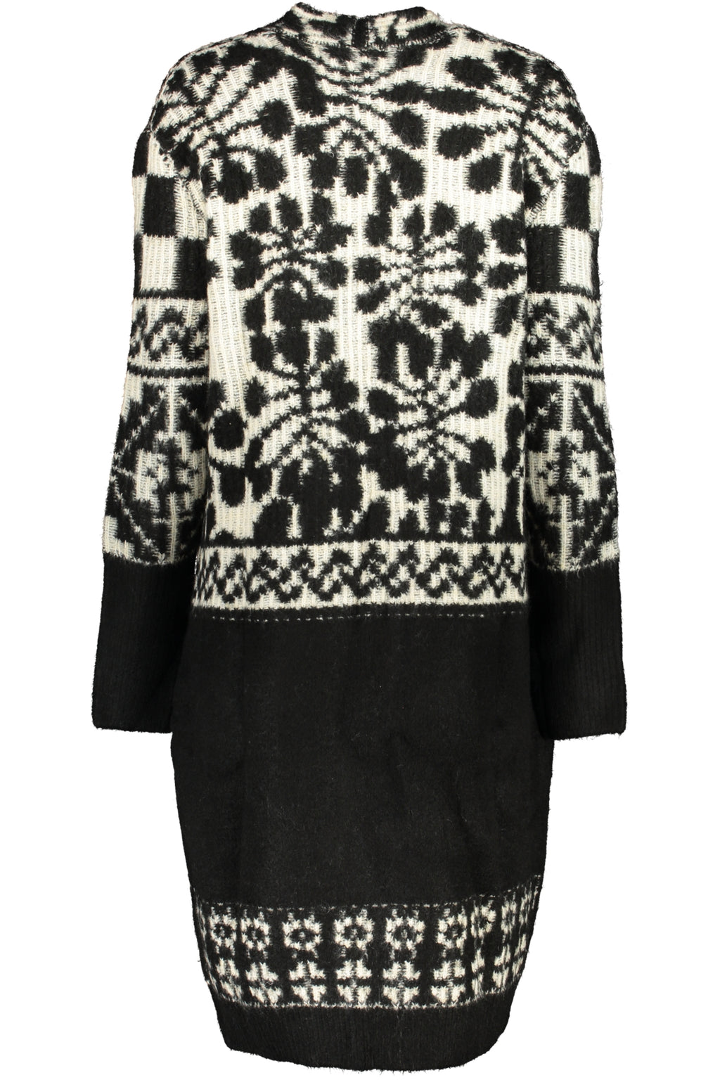 DESIGUAL BLACK WOMEN'S COAT