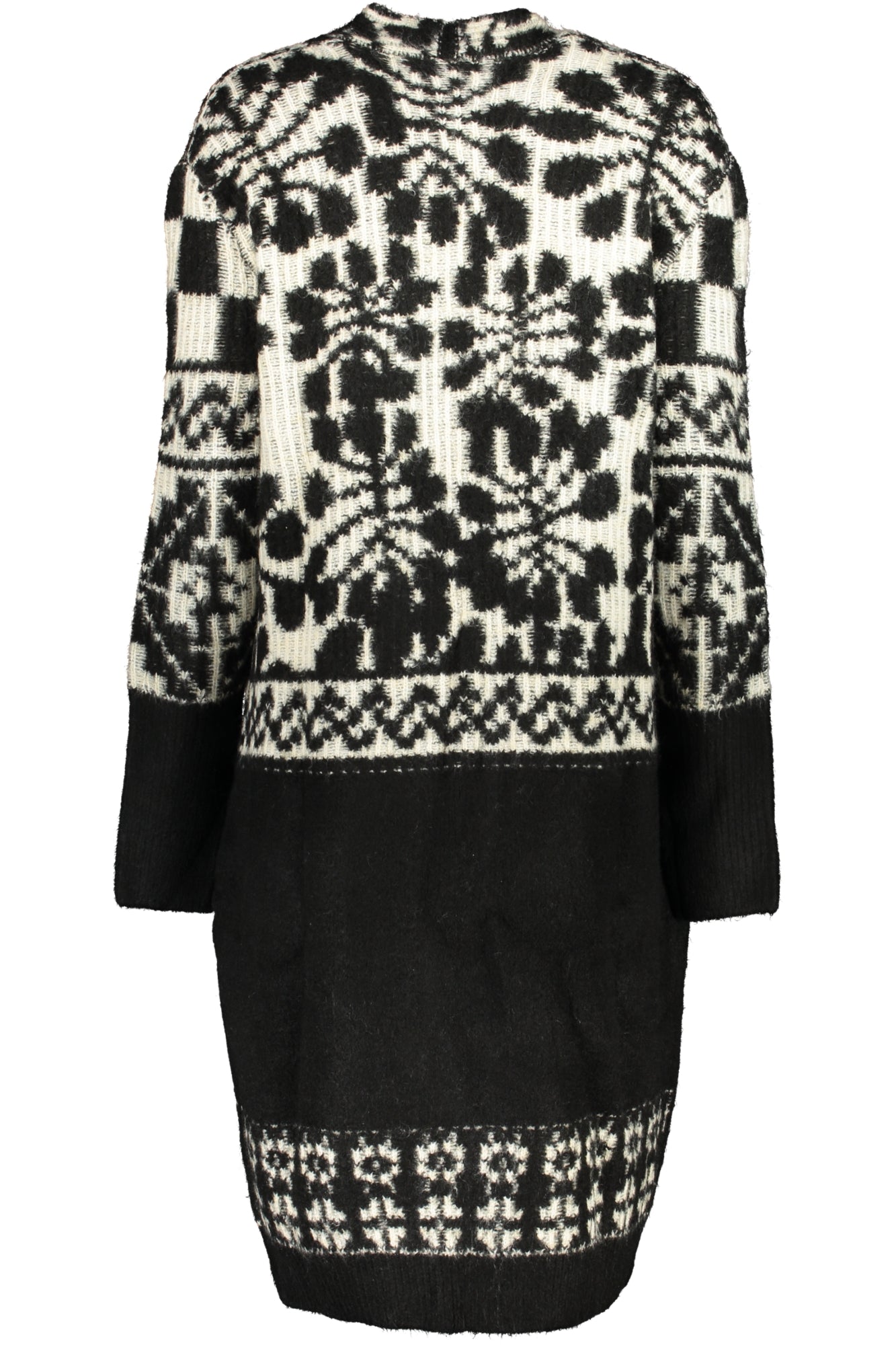 DESIGUAL BLACK WOMEN'S COAT