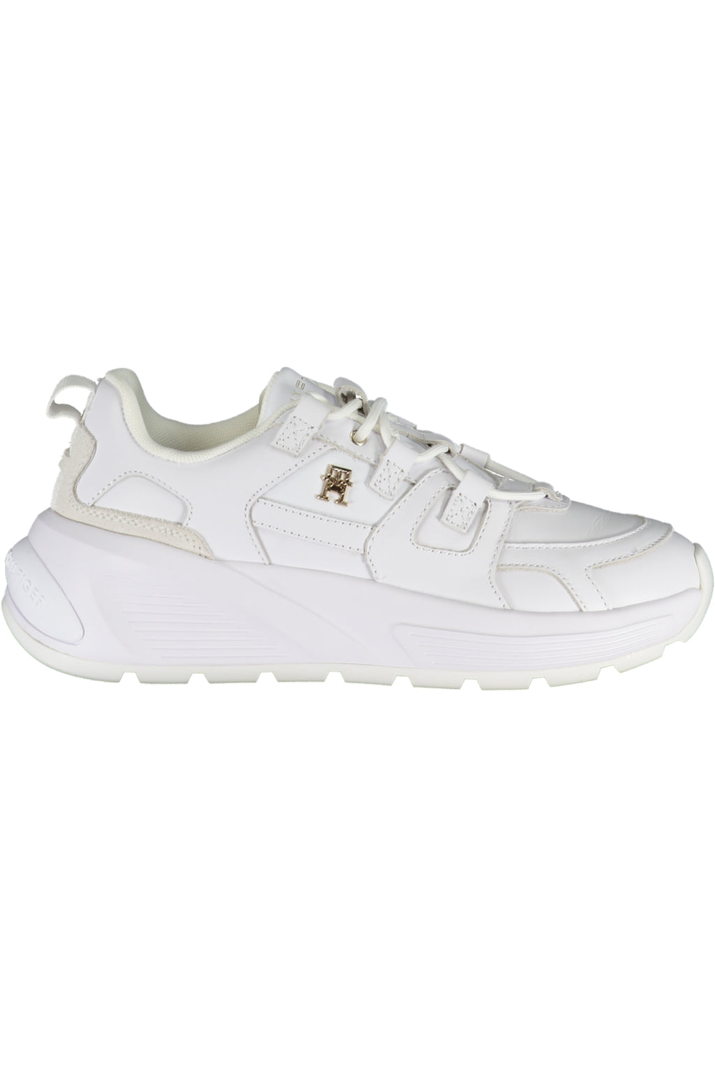 TOMMY HILFIGER WHITE WOMEN'S SPORTS SHOES