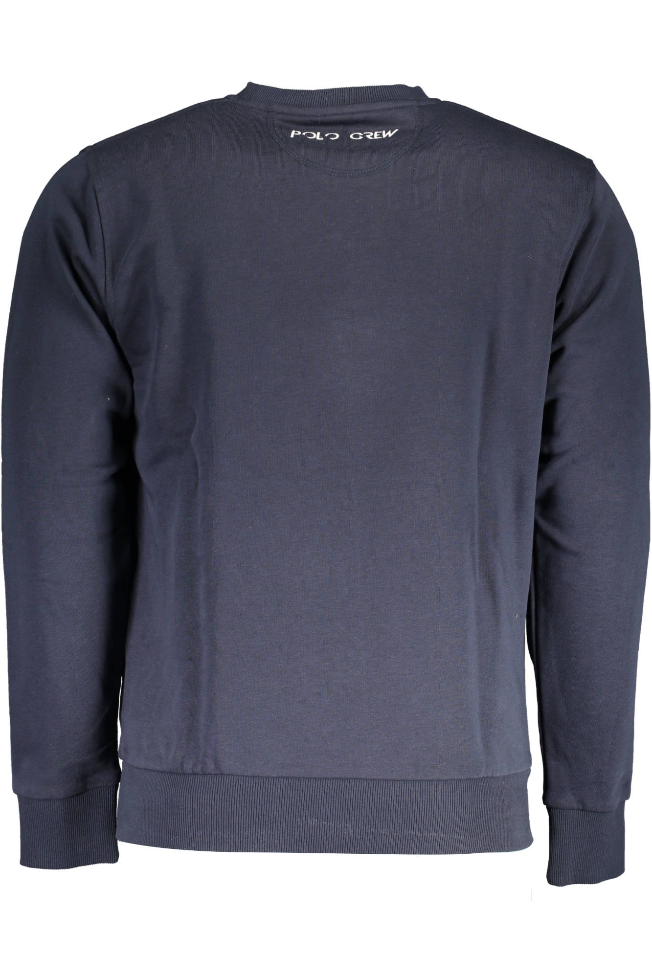 LA MARTINA BLUE MEN'S SWEATSHIRT WITHOUT ZIP