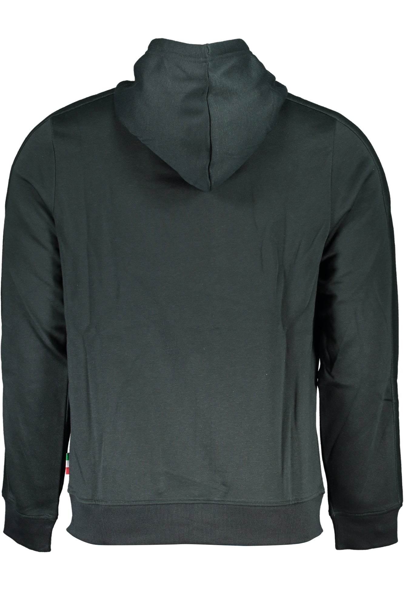 GIAN MARCO VENTURI MEN'S GREEN ZIP SWEATSHIRT