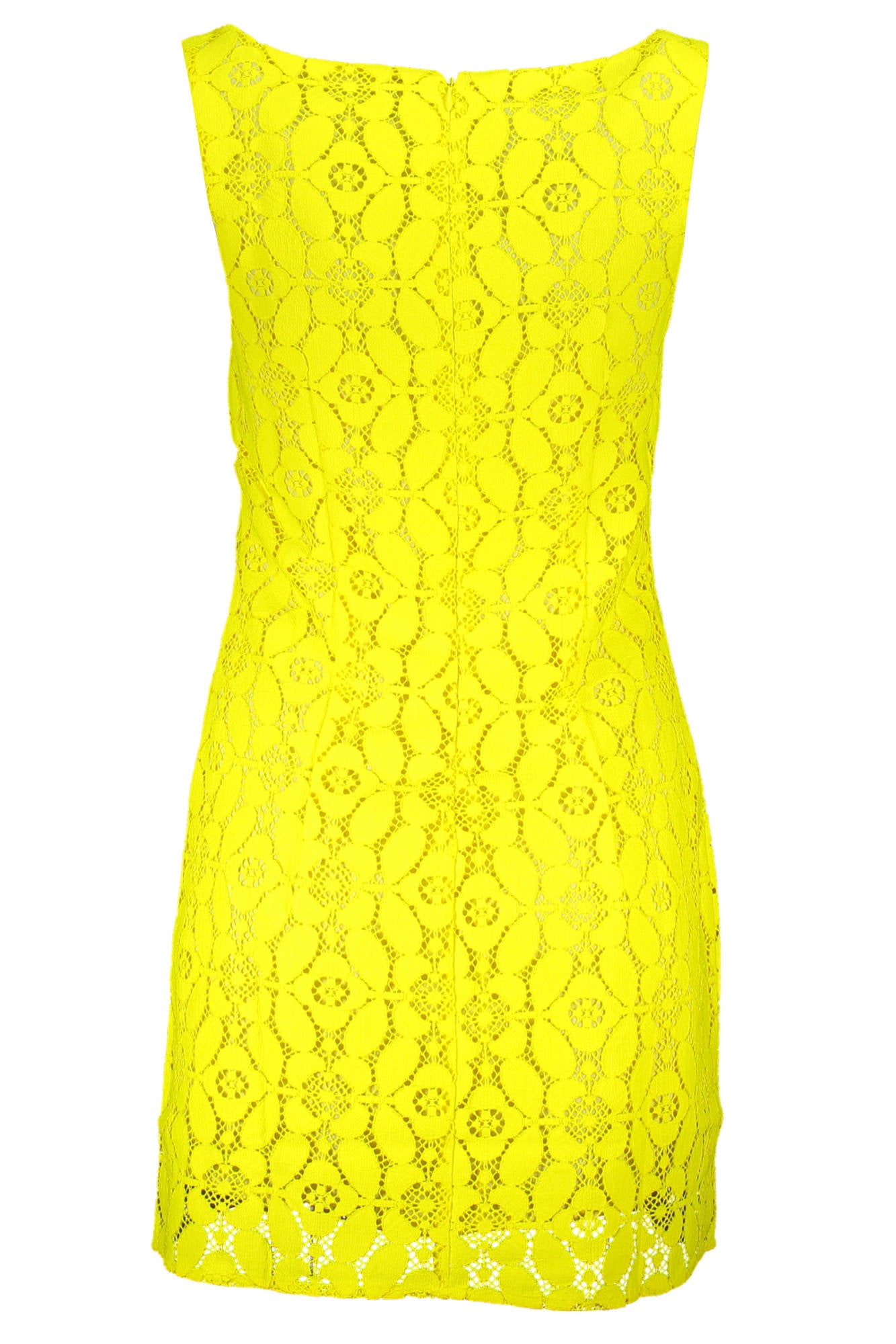 DESIGUAL WOMEN'S SHORT DRESS YELLOW