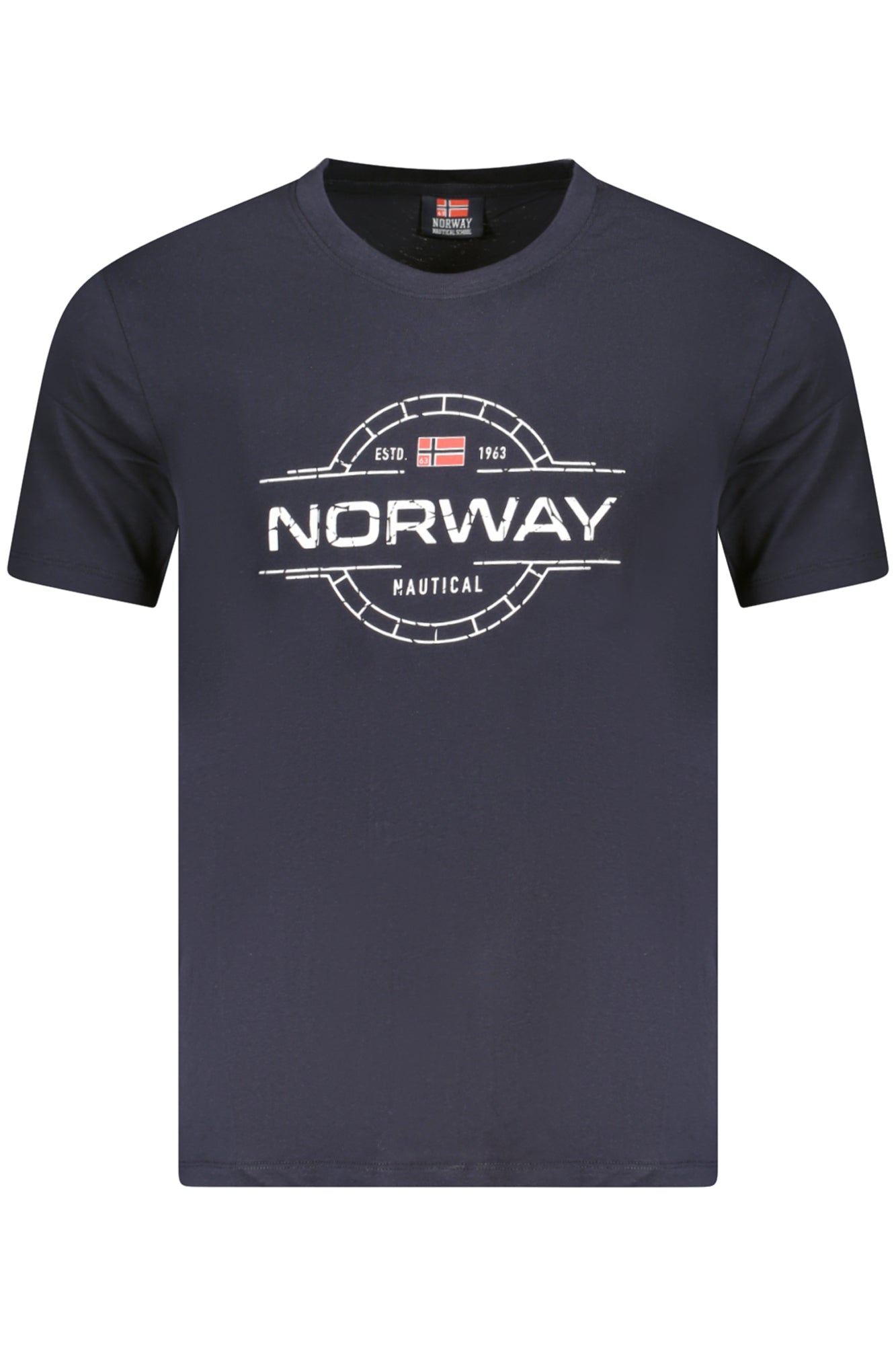 NORWAY 1963 MEN'S SHORT SLEEVE T-SHIRT BLUE