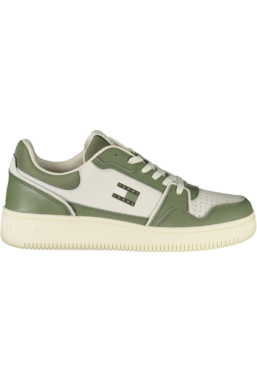 TOMMY HILFIGER MEN'S GREEN SPORTS SHOES