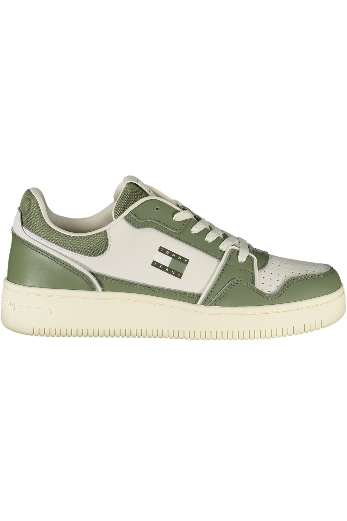 TOMMY HILFIGER MEN'S GREEN SPORTS SHOES