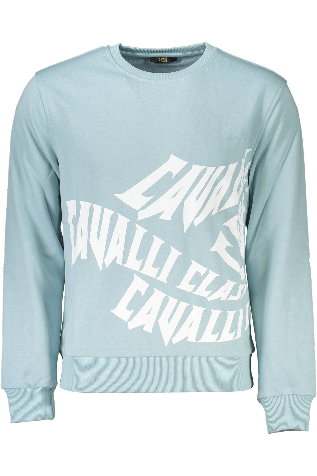 CAVALLI CLASS SWEATSHIRT WITHOUT ZIP MAN LIGHT BLUE
