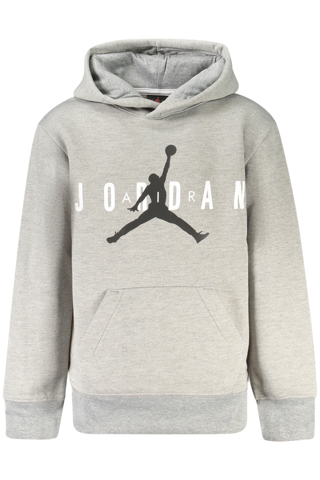 JORDAN MEN'S GRAY ZIP-UP SWEATSHIRT