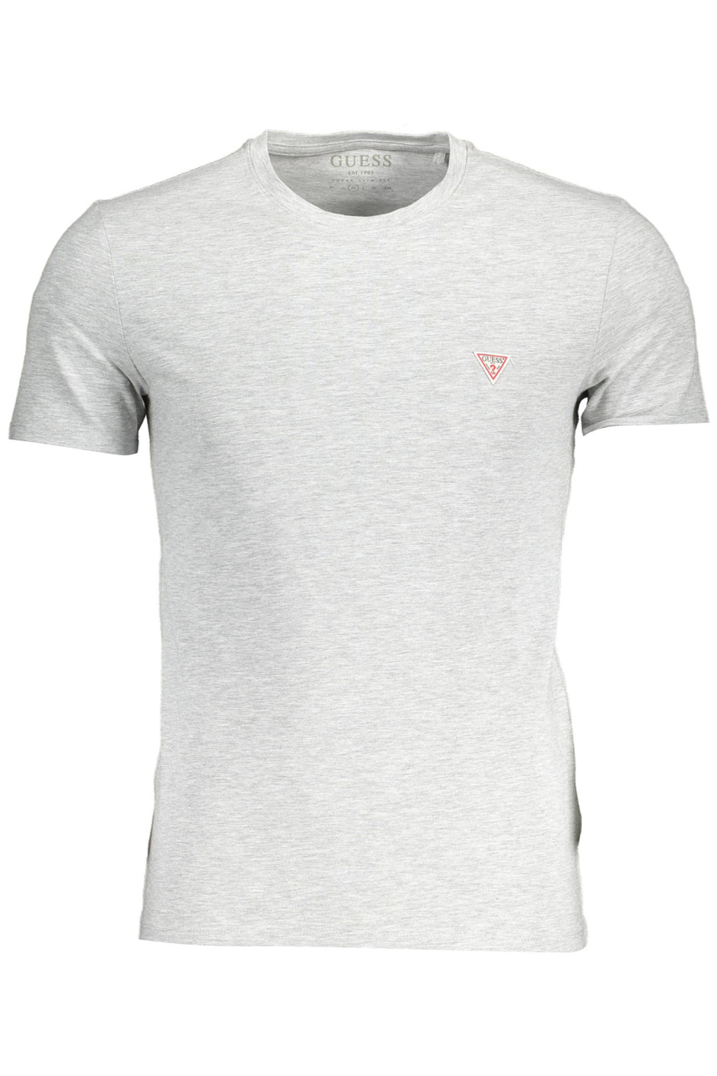 GUESS JEANS MEN'S SHORT SLEEVE T-SHIRT GRAY