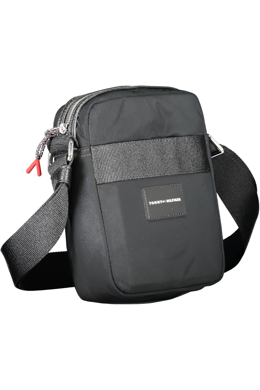 TOMMY HILFIGER MEN'S BLACK SHOULDER BAG
