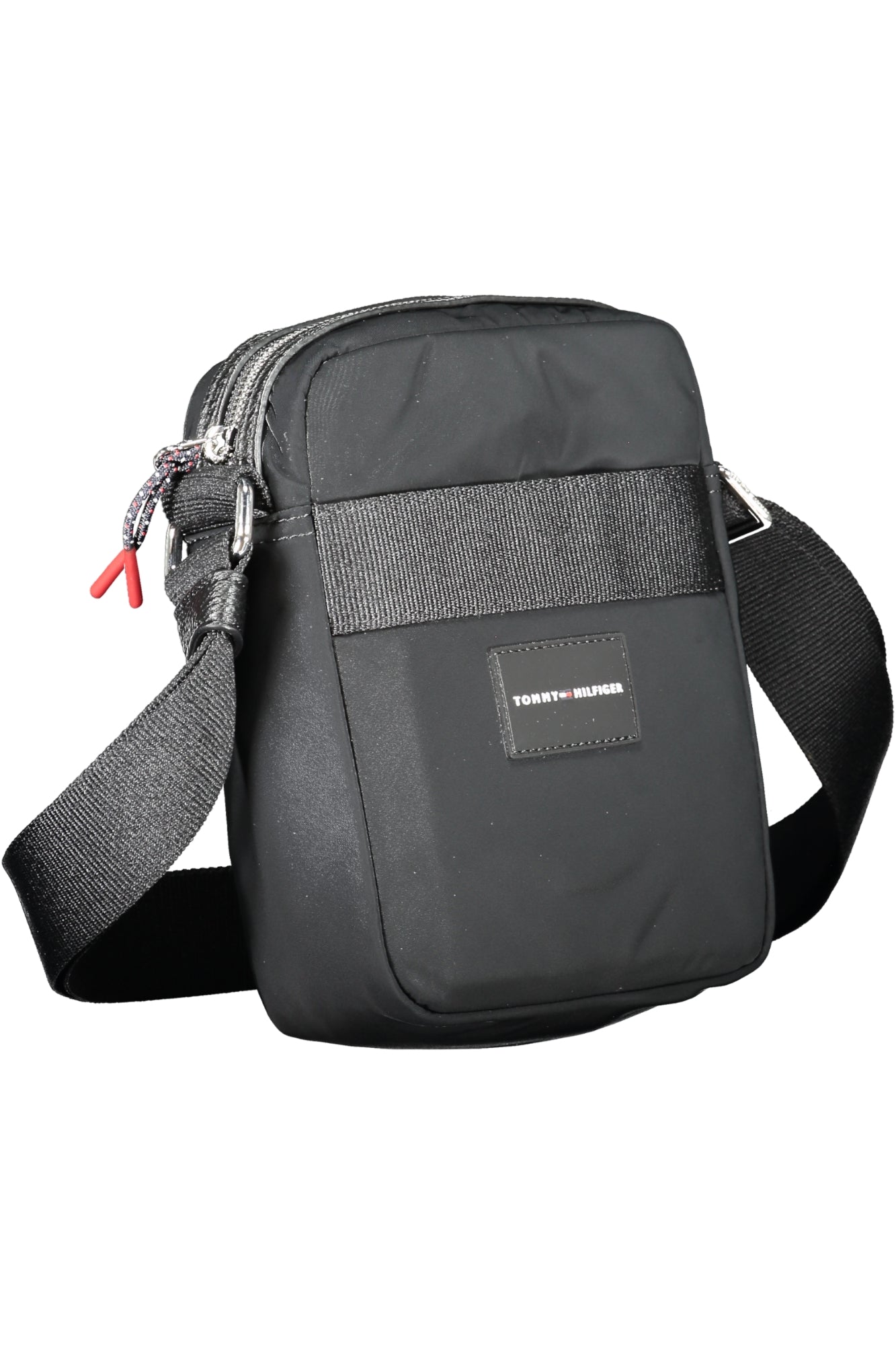 TOMMY HILFIGER MEN'S BLACK SHOULDER BAG