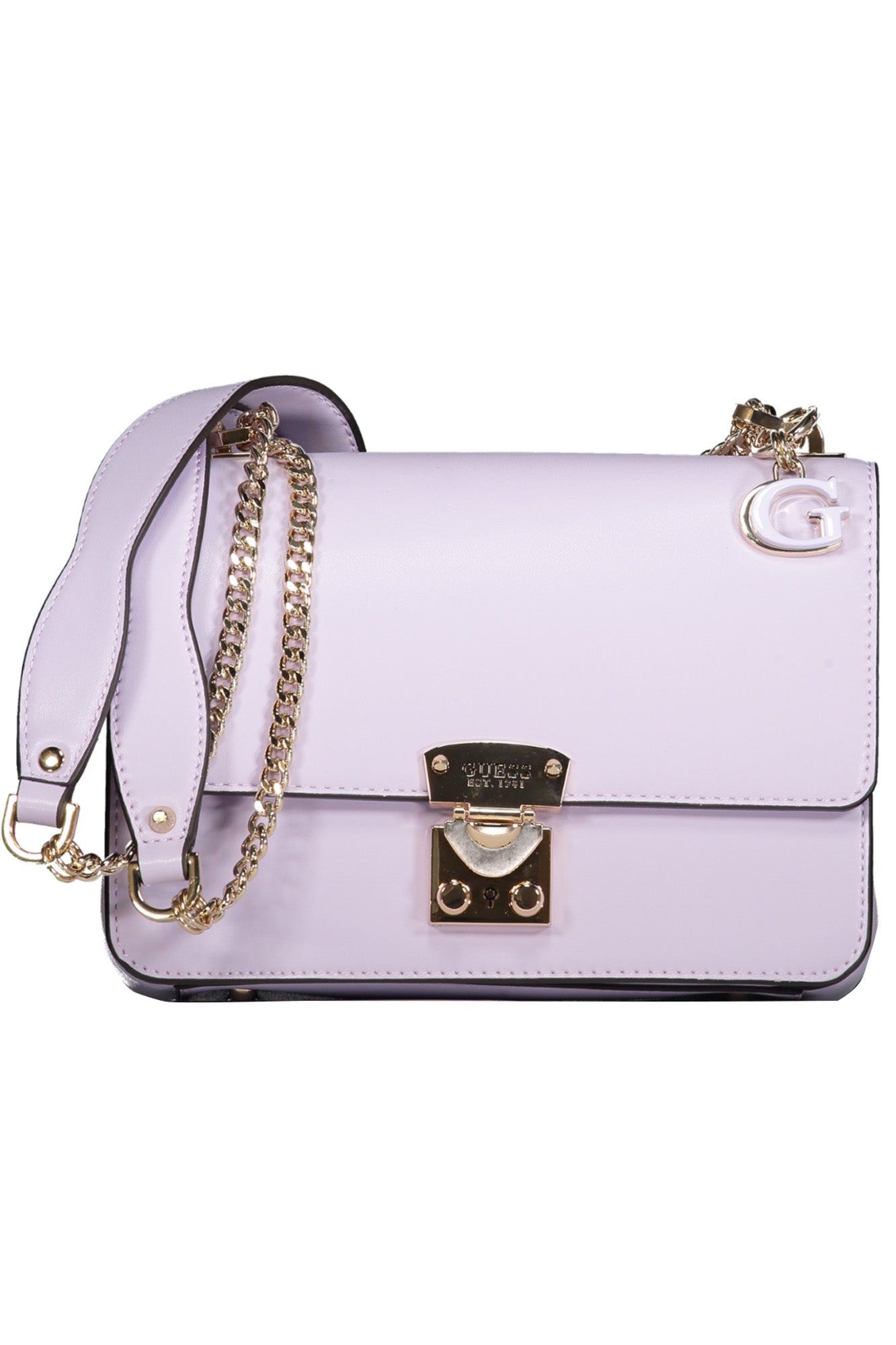 GUESS JEANS PURPLE WOMEN'S BAG