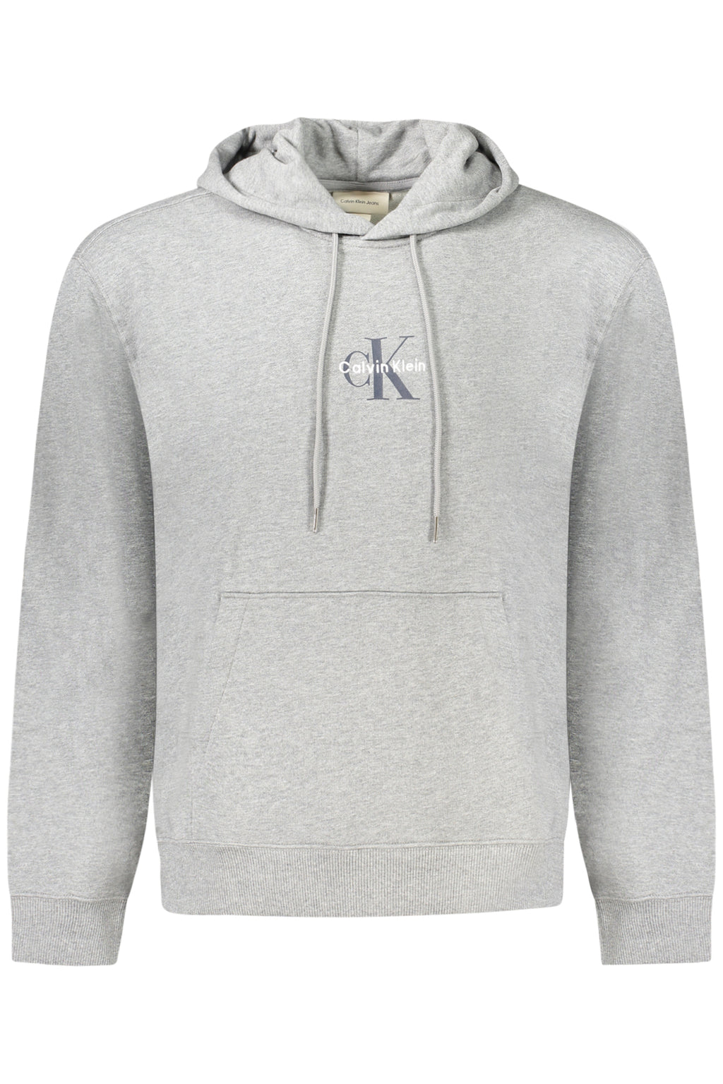 CALVIN KLEIN MEN'S GRAY ZIP-UP SWEATSHIRT
