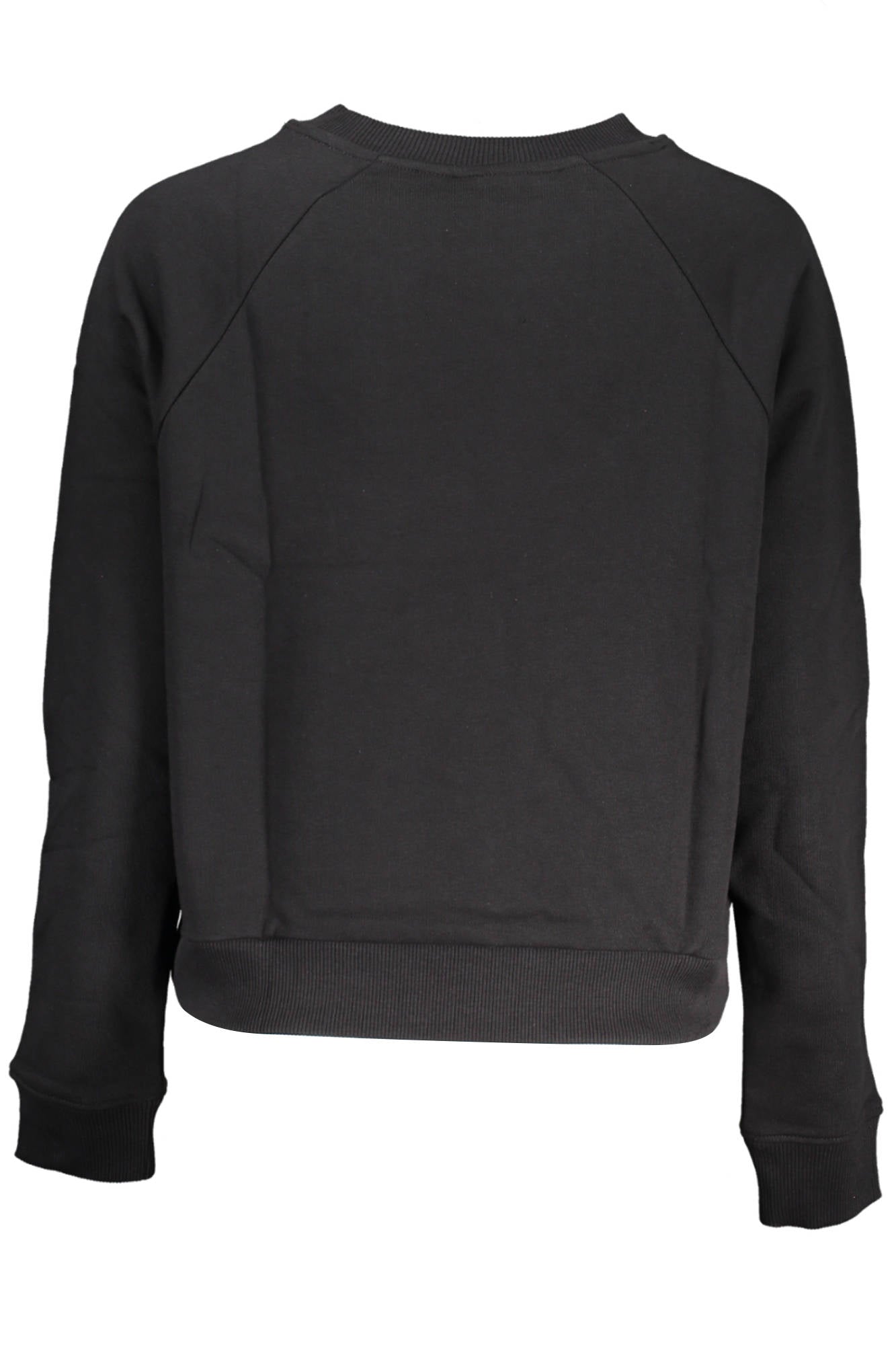 VANS BLACK WOMAN ZIPPED SWEATSHIRT
