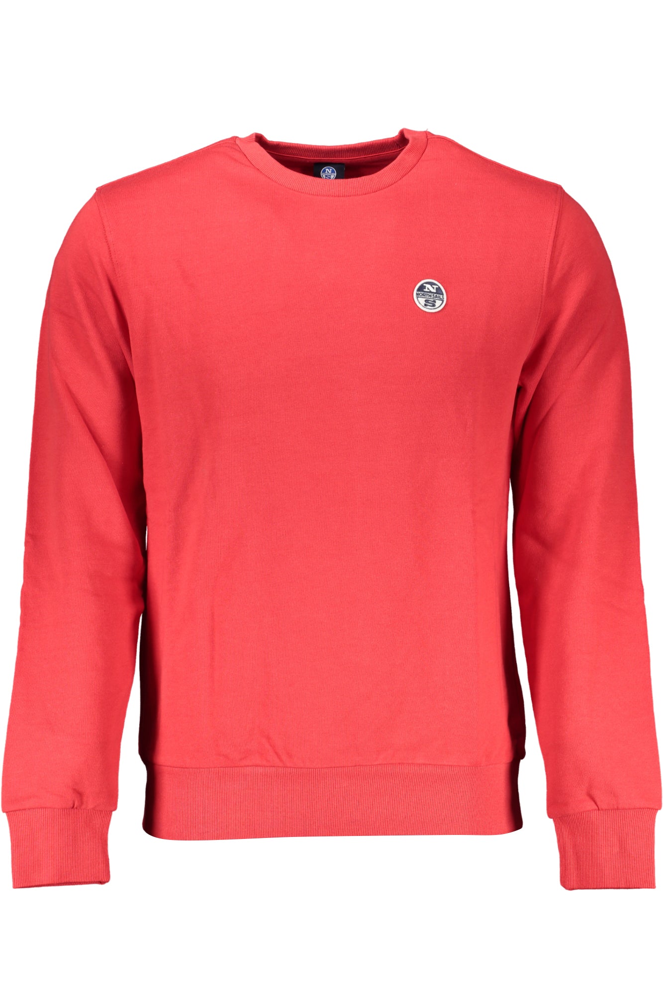 NORTH SAILS MEN'S RED ZIP-OUT SWEATSHIRT