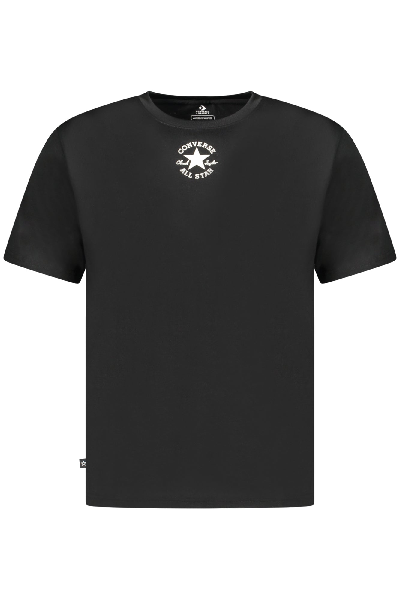 Converse Kids' Short-Sleeved T-Shirt, Black