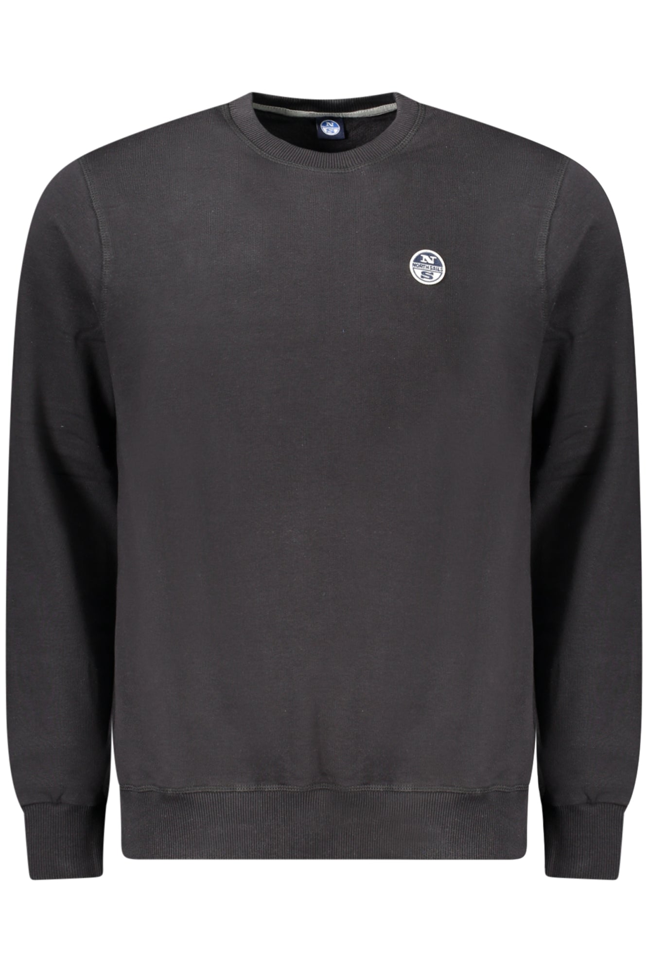 NORTH SAILS MEN'S BLACK ZIP-UP SWEATSHIRT