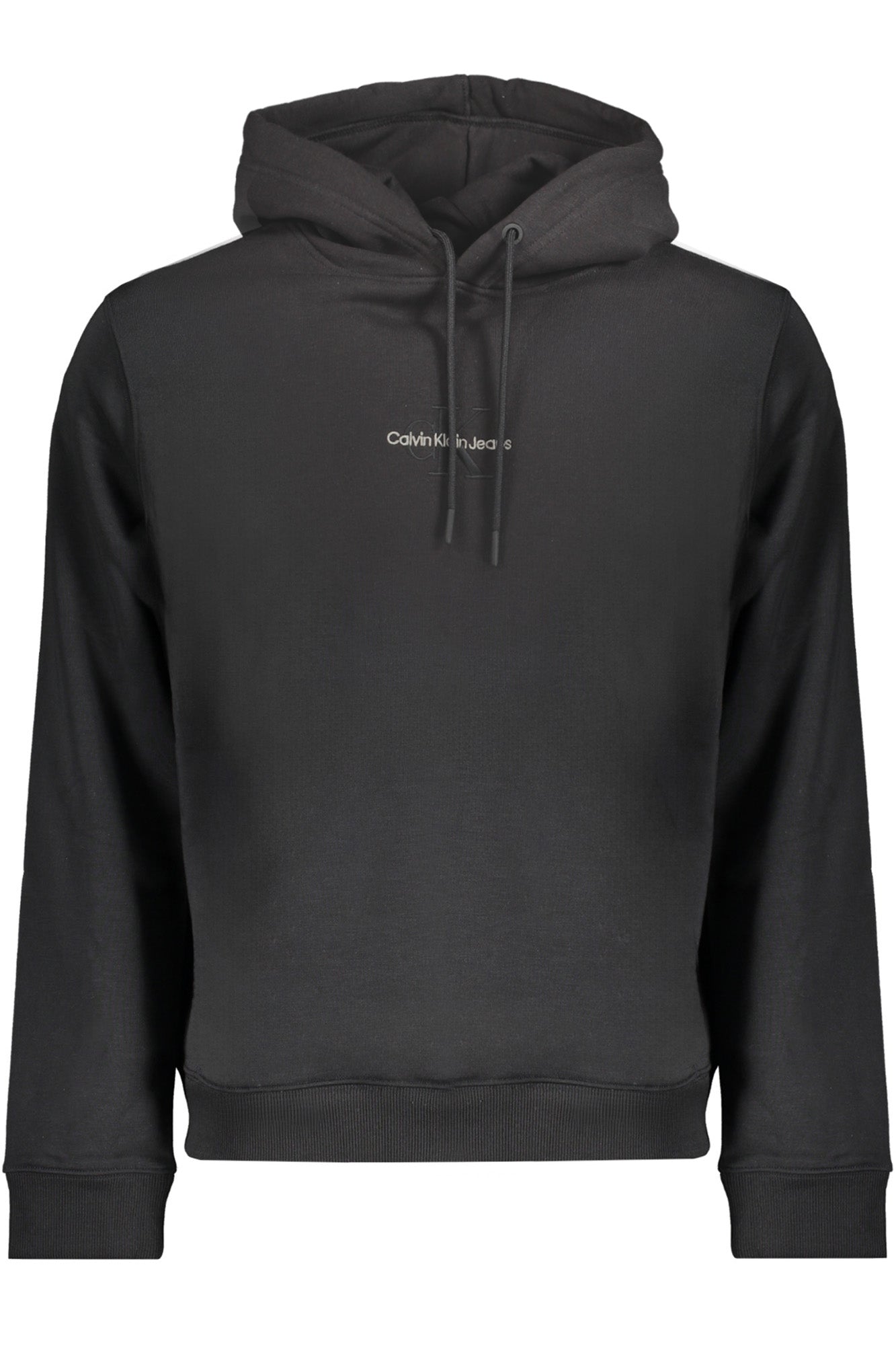 CALVIN KLEIN MEN'S BLACK ZIP-UP SWEATSHIRT