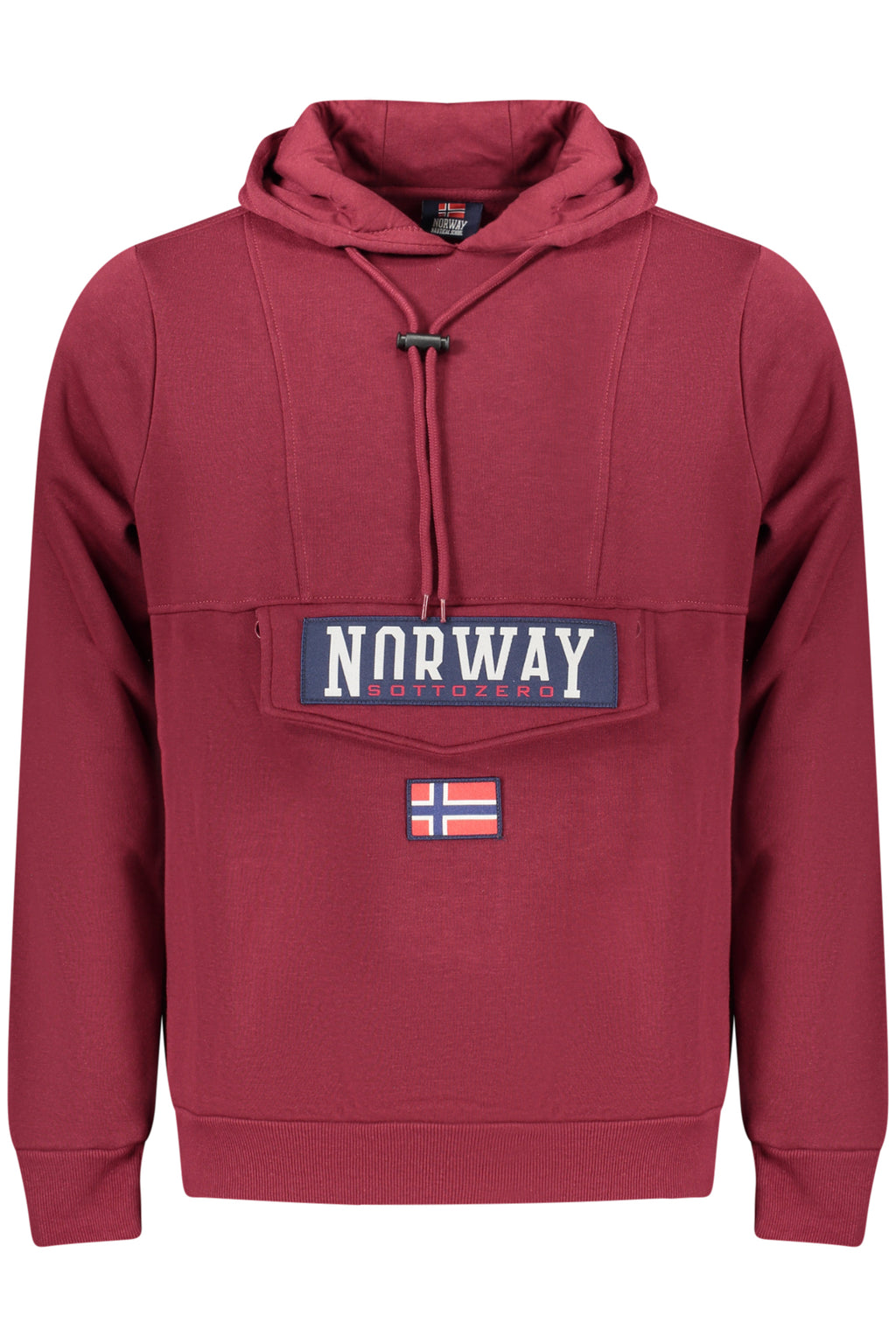 NORWAY 1963 MEN'S PURPLE ZIP-UP SWEATSHIRT