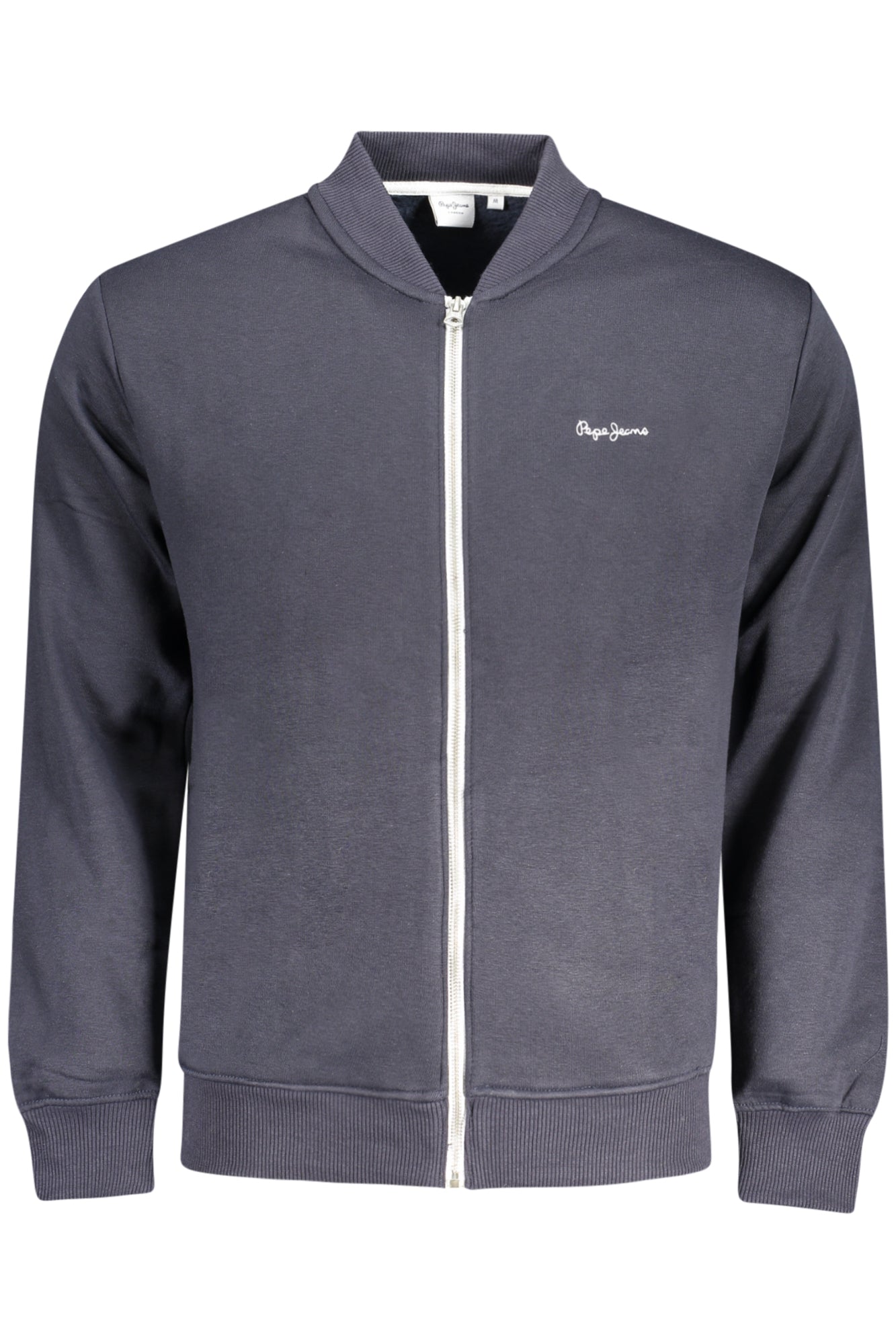 PEPE JEANS MEN'S BLUE ZIP-UP SWEATSHIRT