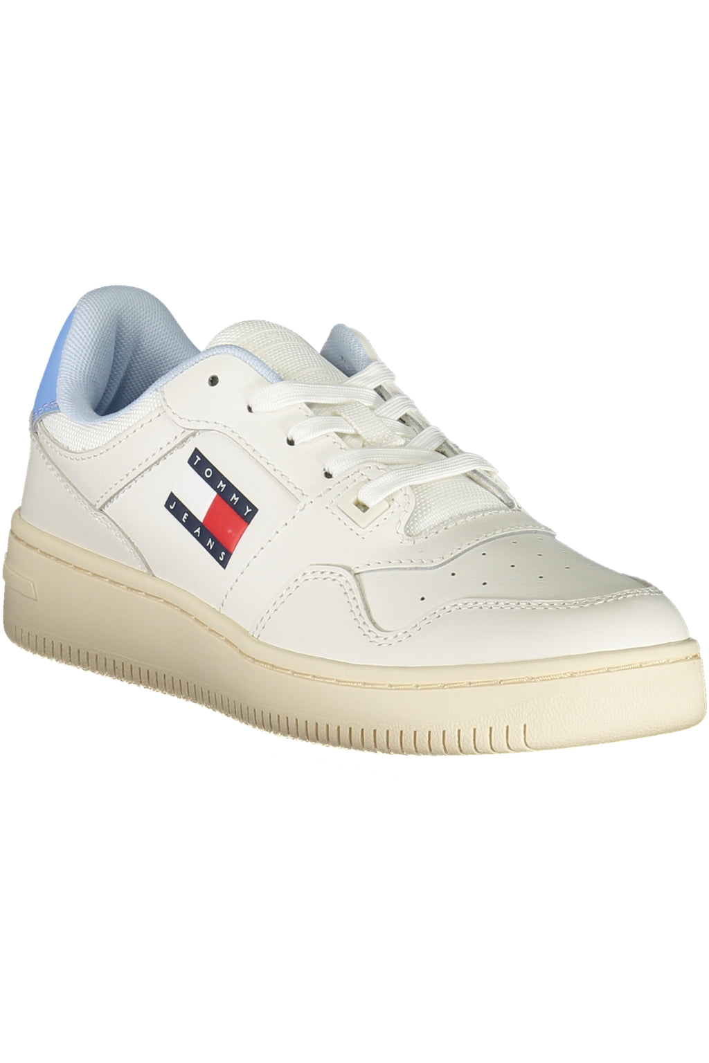 TOMMY HILFIGER WHITE WOMEN'S SPORTS SHOES