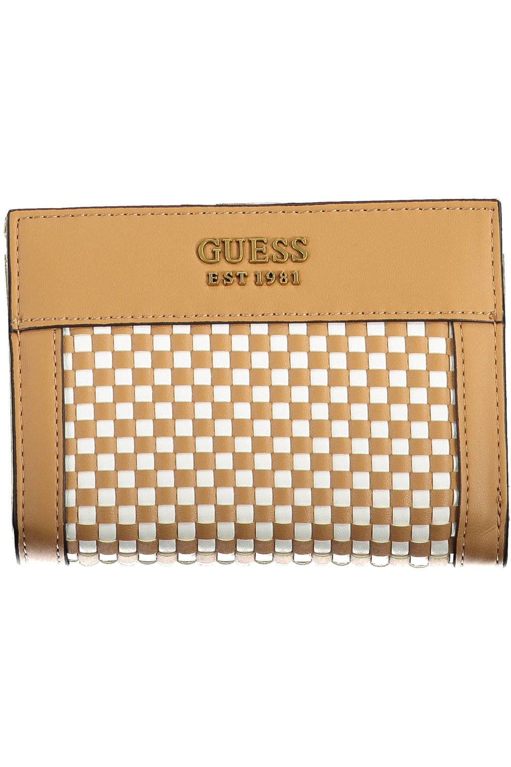 GUESS JEANS WOMEN'S WALLET BROWN