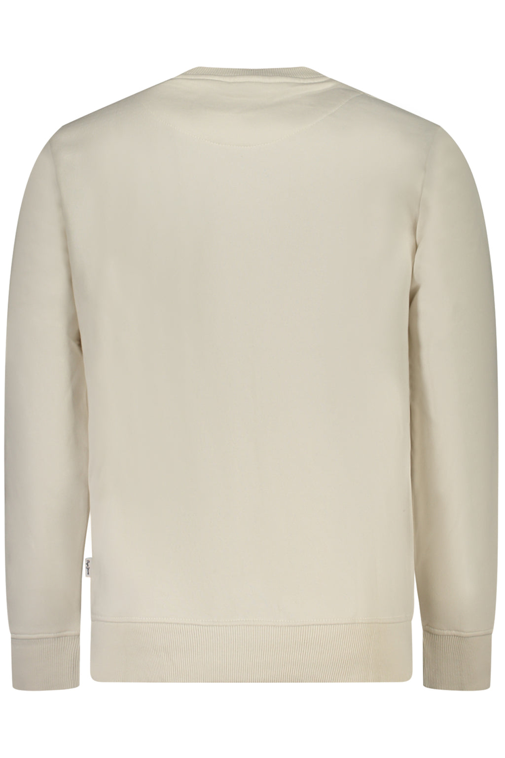 PEPE JEANS MEN'S WHITE ZIP-UP SWEATSHIRT
