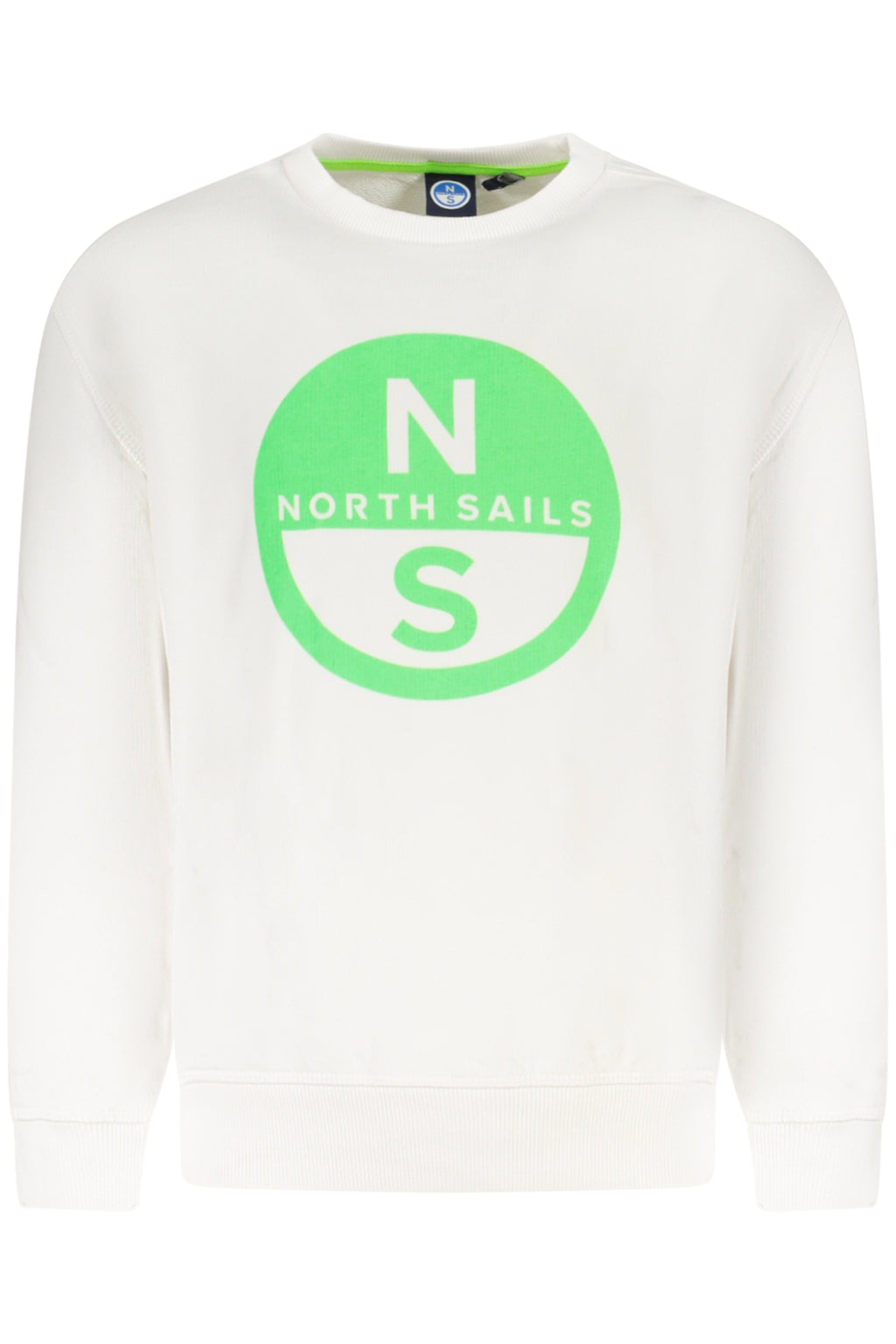 NORTH SAILS CHILDREN'S ZIP-UP SWEATSHIRT WHITE
