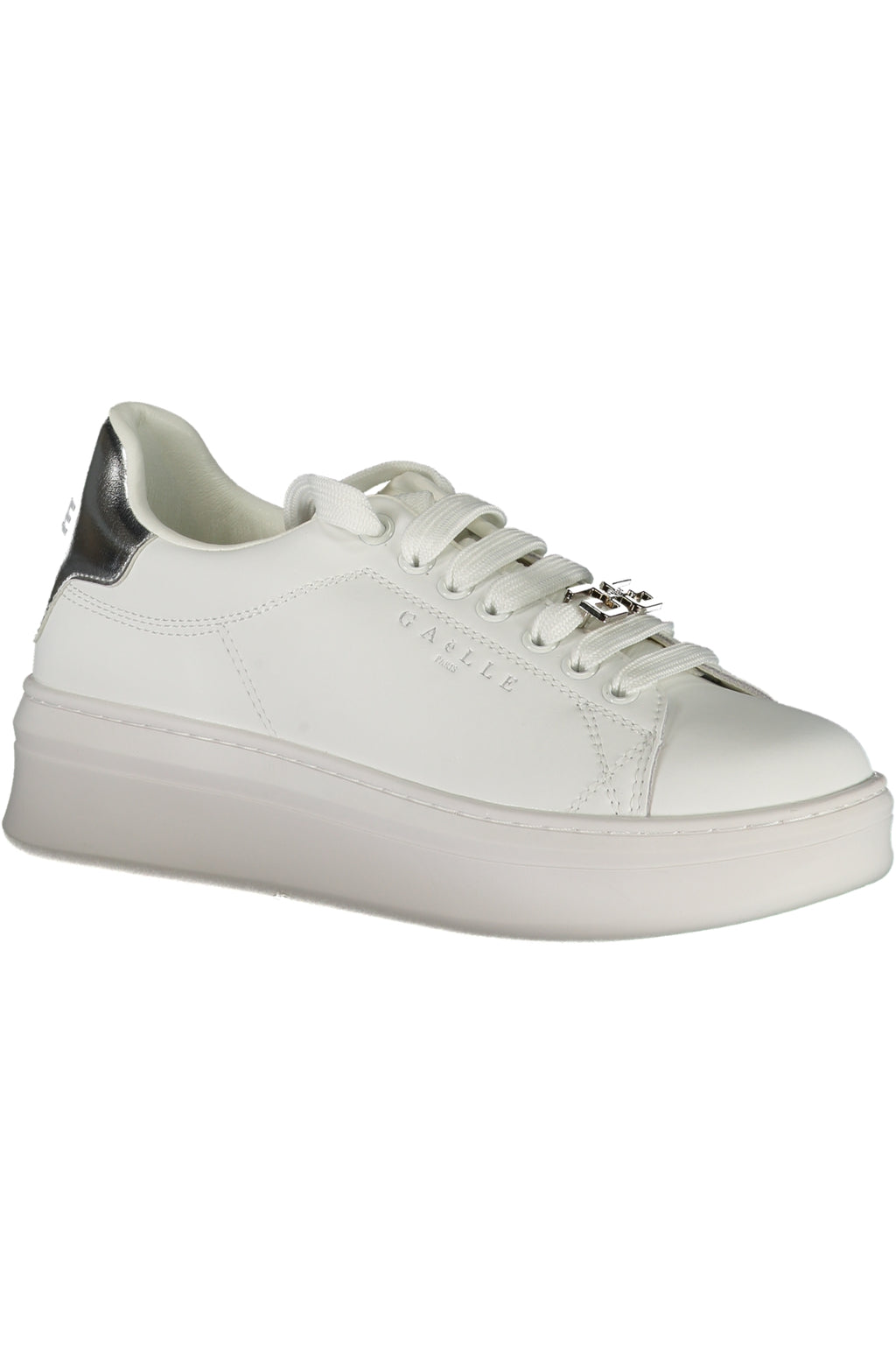 GAELLE PARIS WHITE WOMEN'S SPORTS SHOES