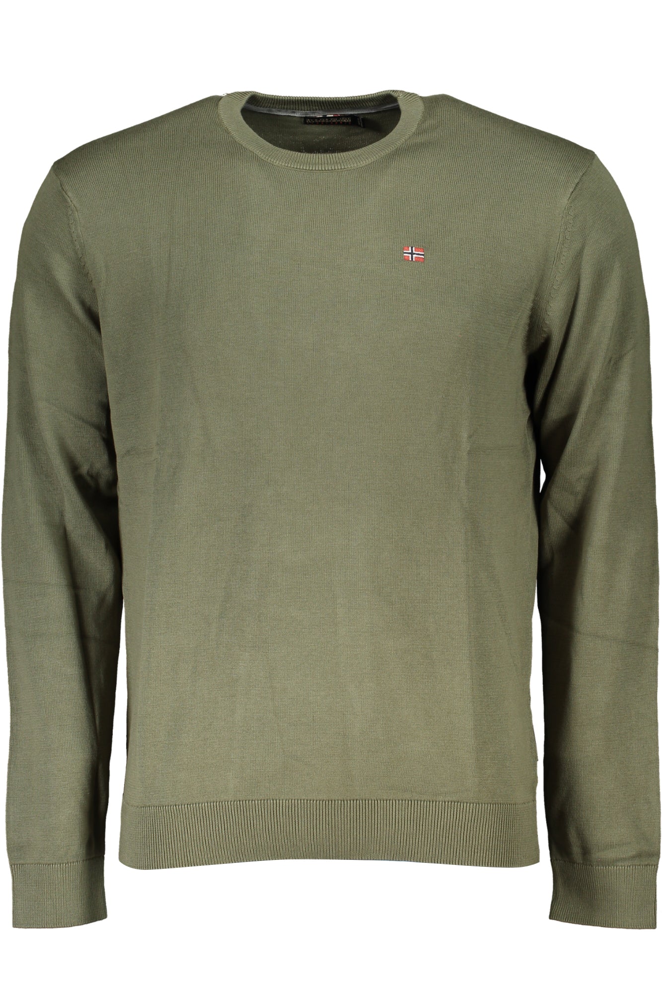 NAPAPIJRI GREEN MEN'S SWEATER