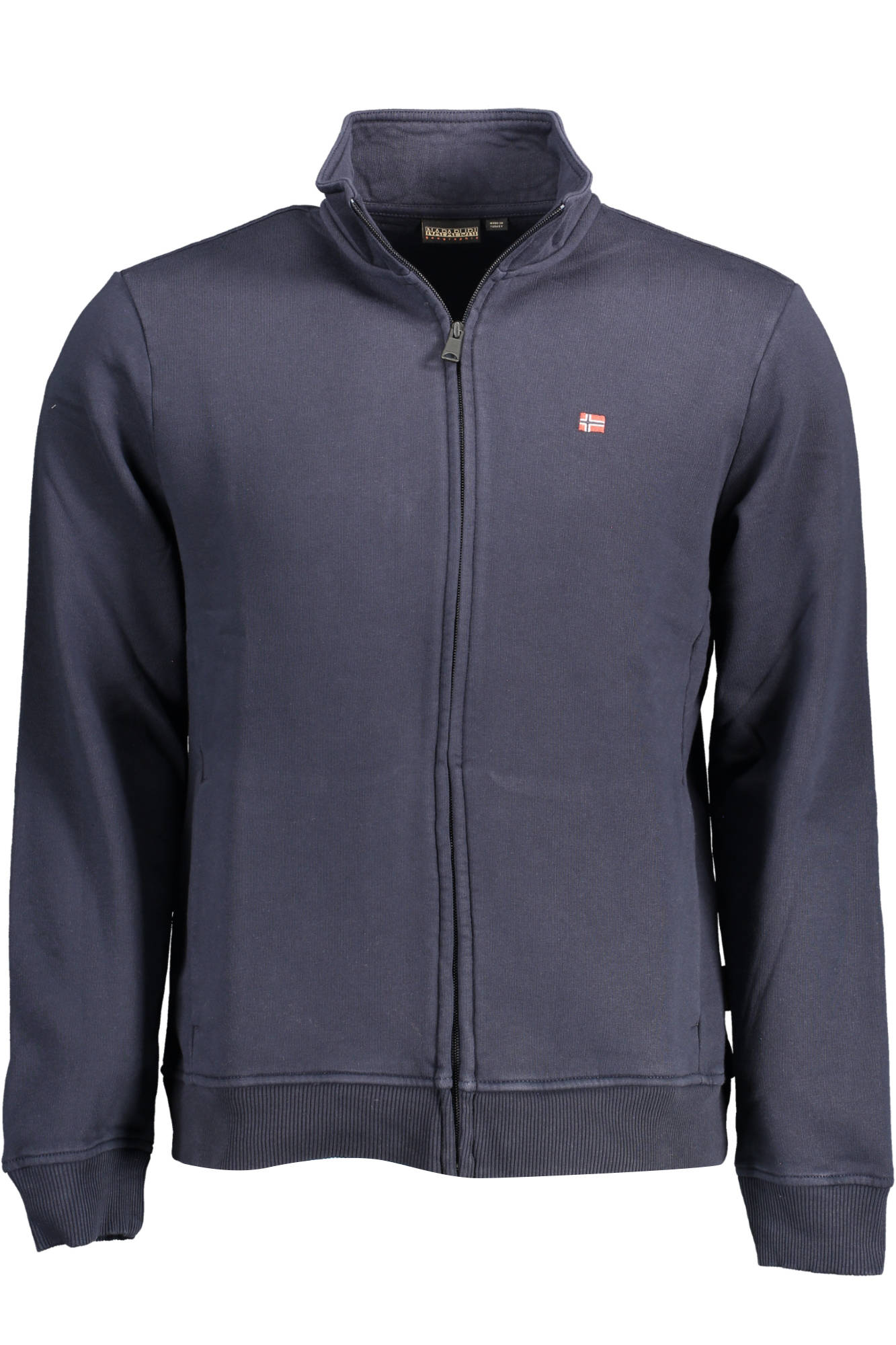 NAPAPIJRI MEN'S ZIP-UP SWEATSHIRT BLUE