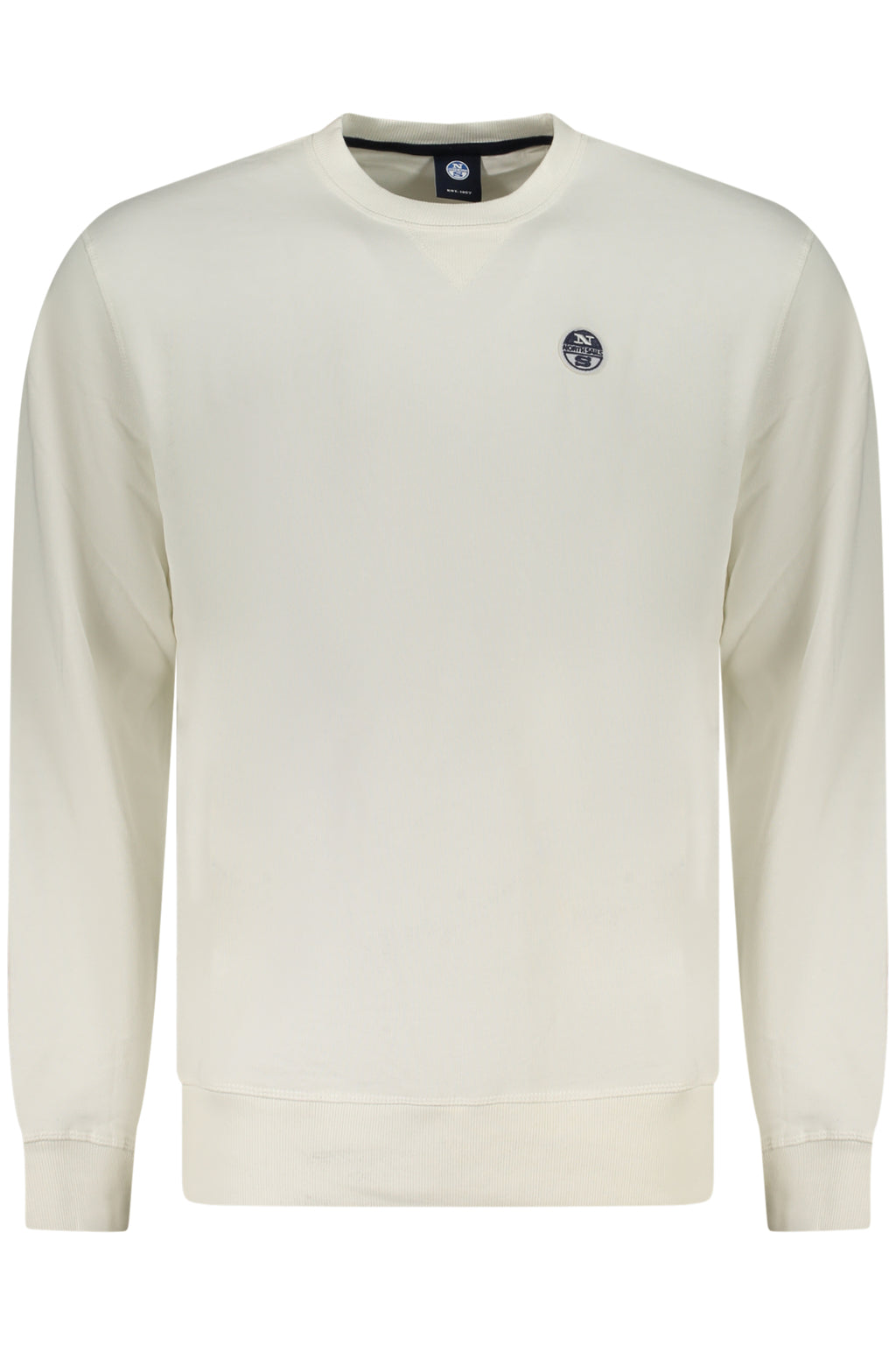 NORTH SAILS MEN'S ZIP-UP SWEATSHIRT WHITE