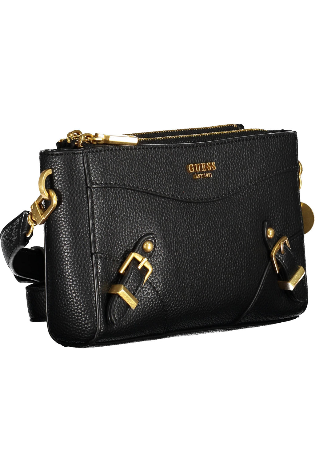 GUESS JEANS BLACK WOMEN'S BAG