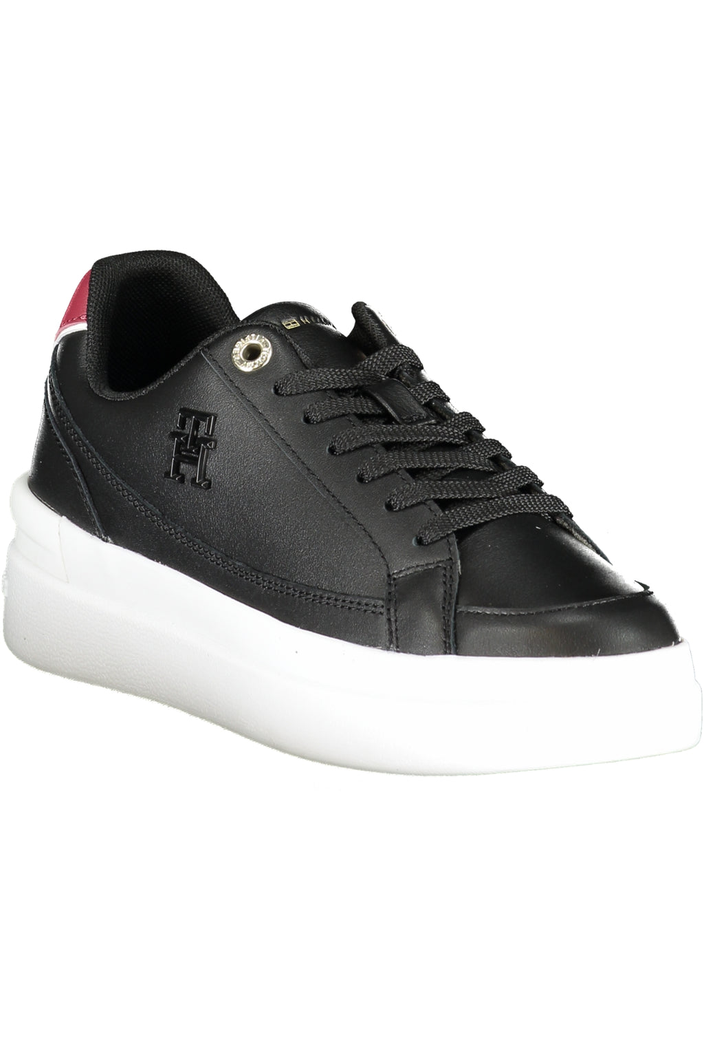 TOMMY HILFIGER BLACK WOMEN'S SPORTS SHOES