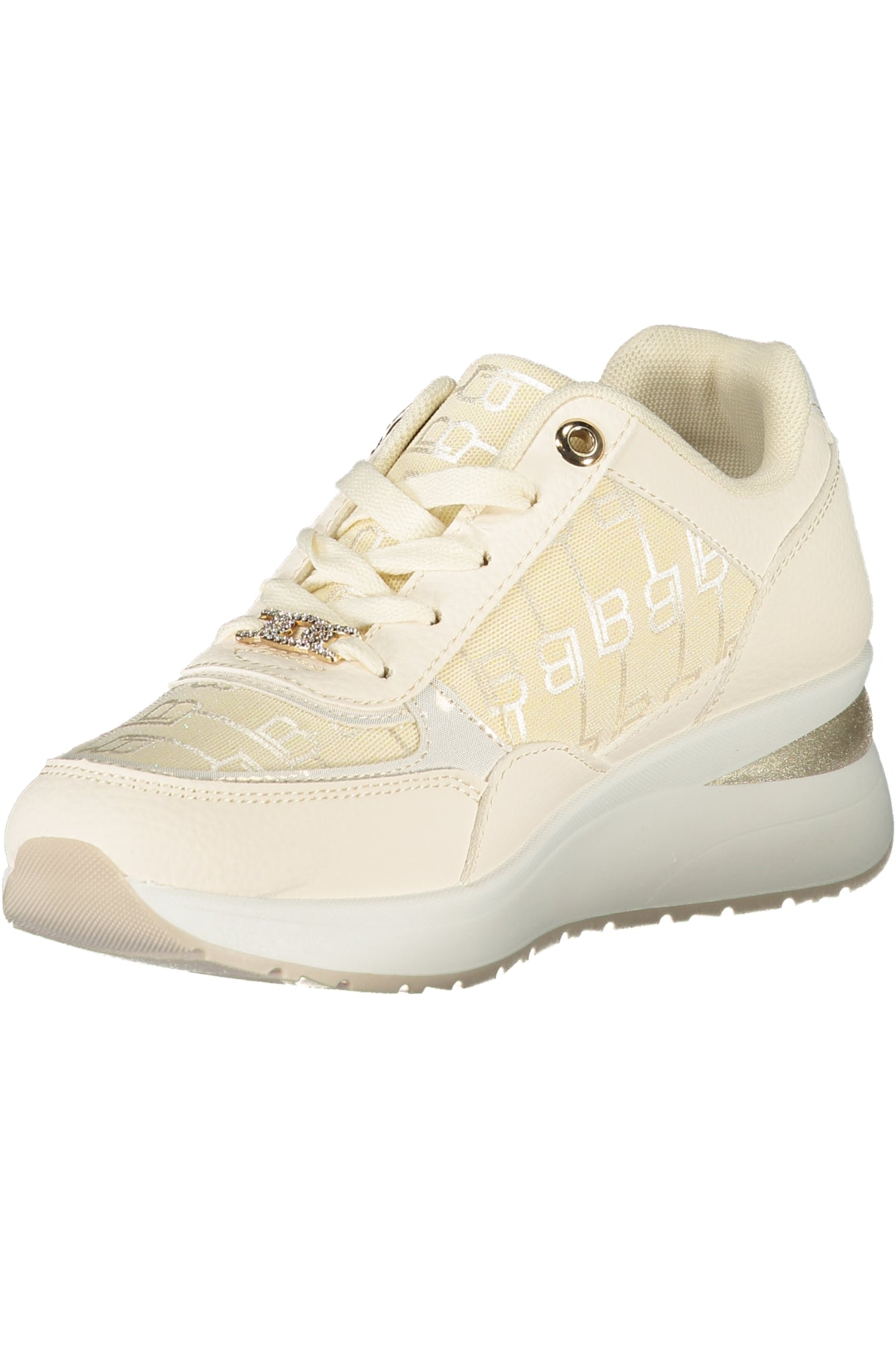 LAURA BIAGIOTTI WOMEN'S WHITE SPORTS SHOES